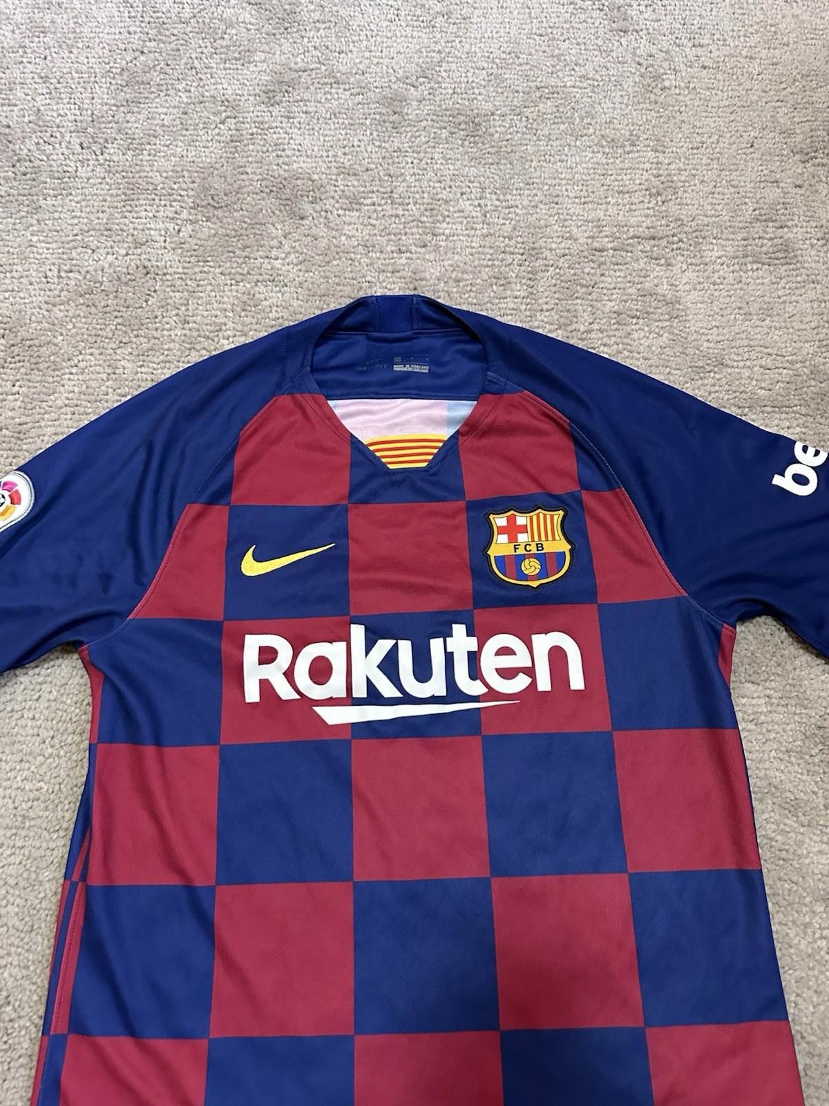 Nike #7 Coutinho Barcelona 2019/20 Football Shirt Soccer Jersey Size US M / EU 48-50 / 2 - 3 Thumbnail