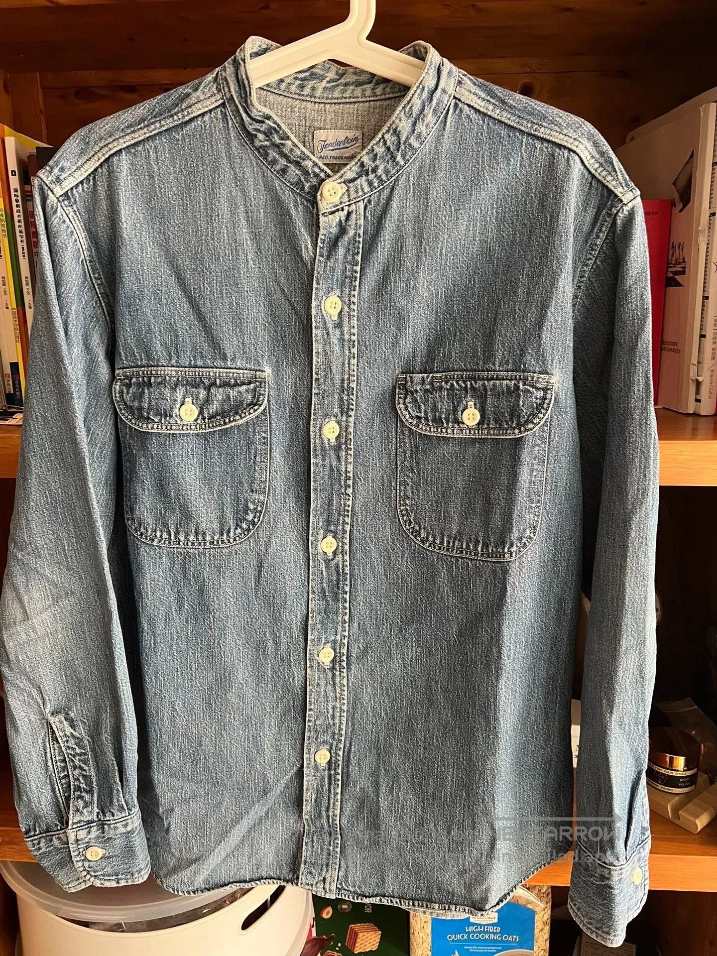 Tenderloin Tenderloin Denim Work Shirt Stand Collar. Size US M / EU 48-50 / 2 - 4 Thumbnail