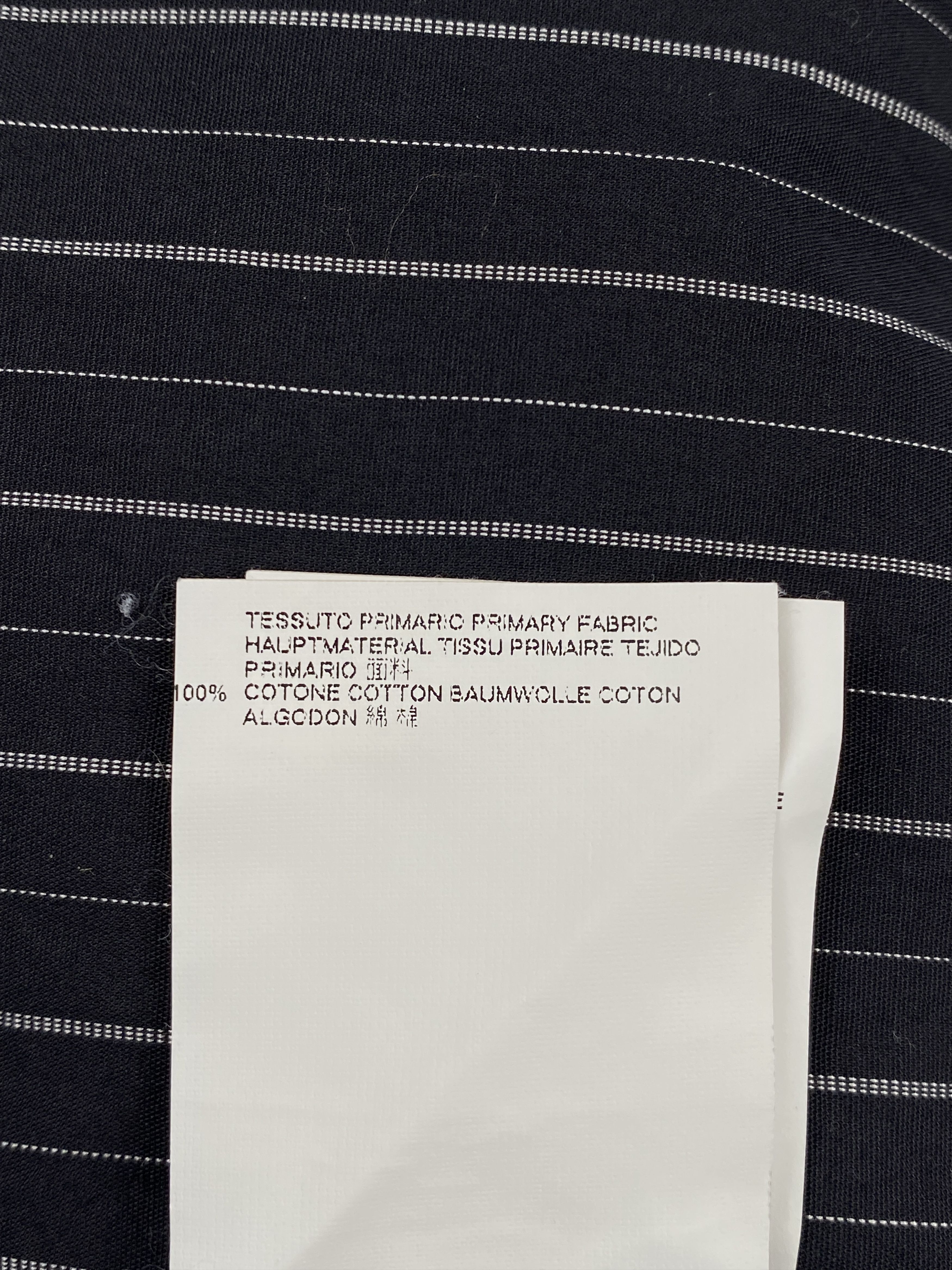 Maison Margiela MM6 Striped Wrap Shirt Size M / US 6-8 / IT 42-44 - 16 Thumbnail