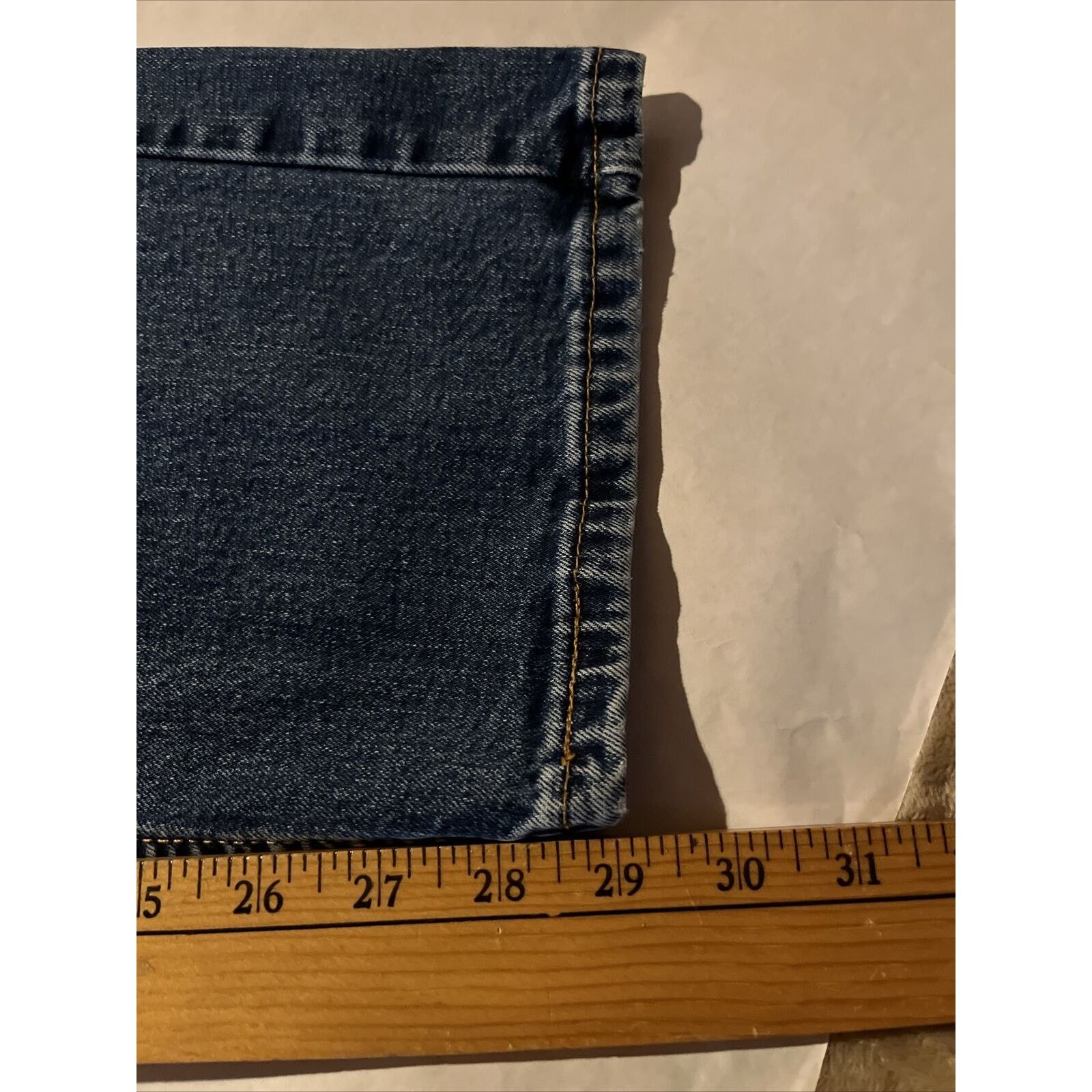 Levi's Levis 505 Jeans Mens 38x30 Denim Dark Wash Cotton Blue Y2k Size US 38 / EU 54 - 7 Thumbnail