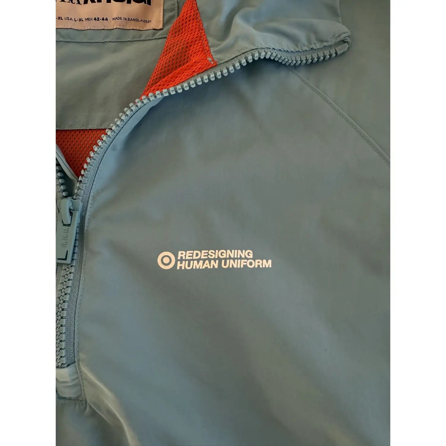 Rhude Zara x Rhuigi Blue Windbreaker Full Zip Size US L / EU 52-54 / 3 - 3 Thumbnail