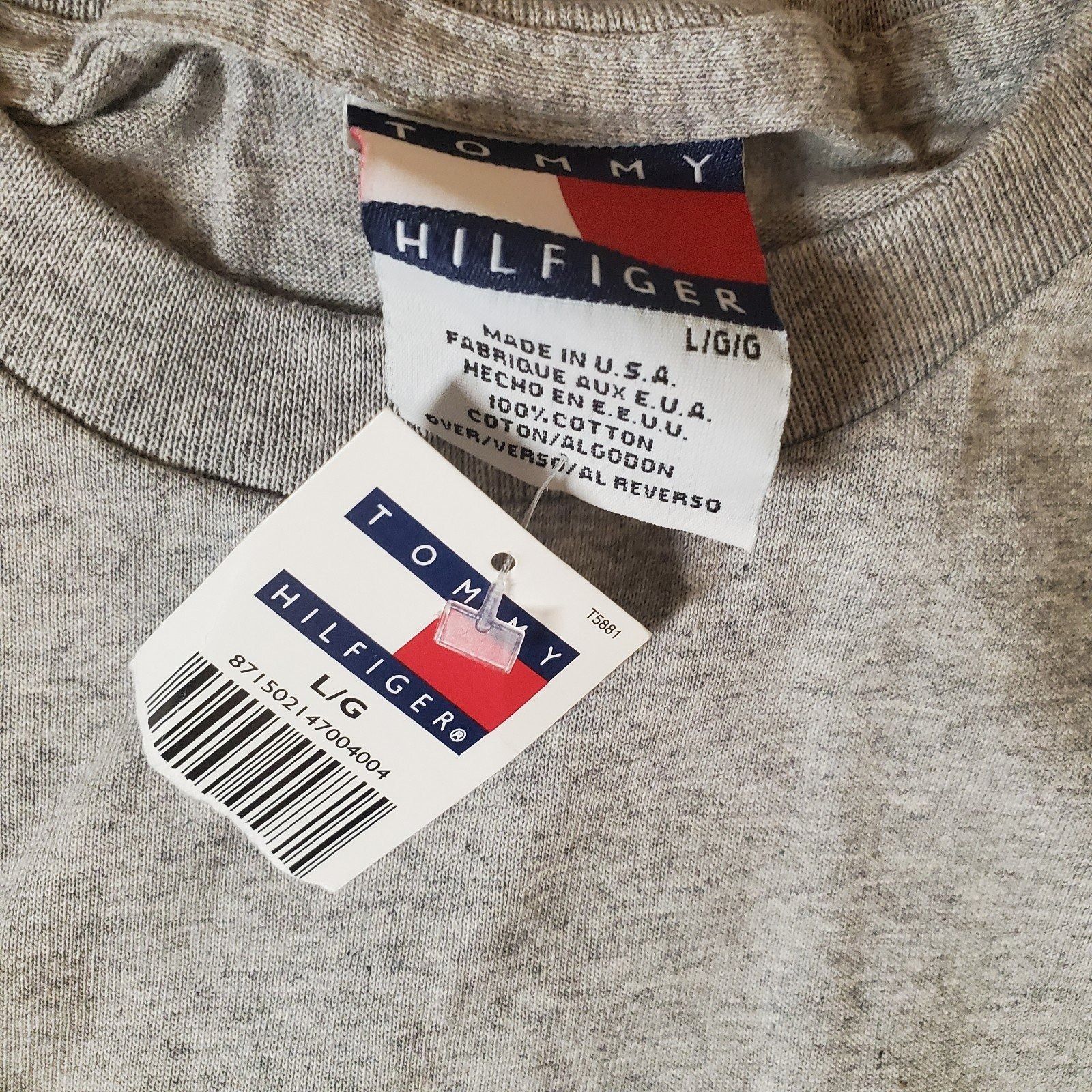Tommy Hilfiger Tommy Hilfiger Mens Vintage 90s Y2K Tommy A to Z Graphic Cot Size US L / EU 52-54 / 3 - 4 Thumbnail