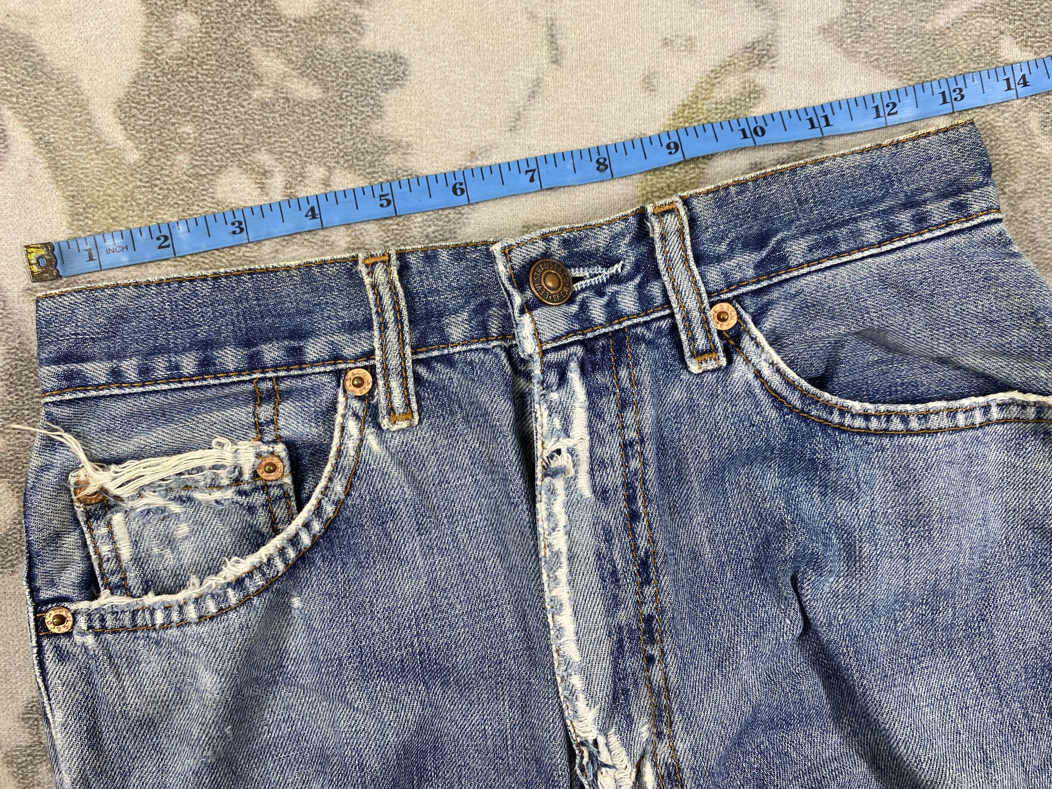 Levi's Vintage Levi's W515 Distressed Jeans 26x27 Denim-JN3876 Size US 26 / EU 42 - 5 Thumbnail
