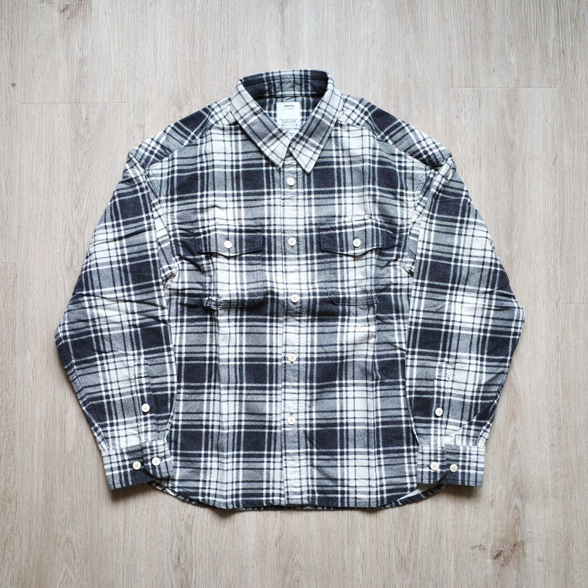 Visvim PIONEER CHECK L/S Size US L / EU 52-54 / 3 - 1 Thumbnail