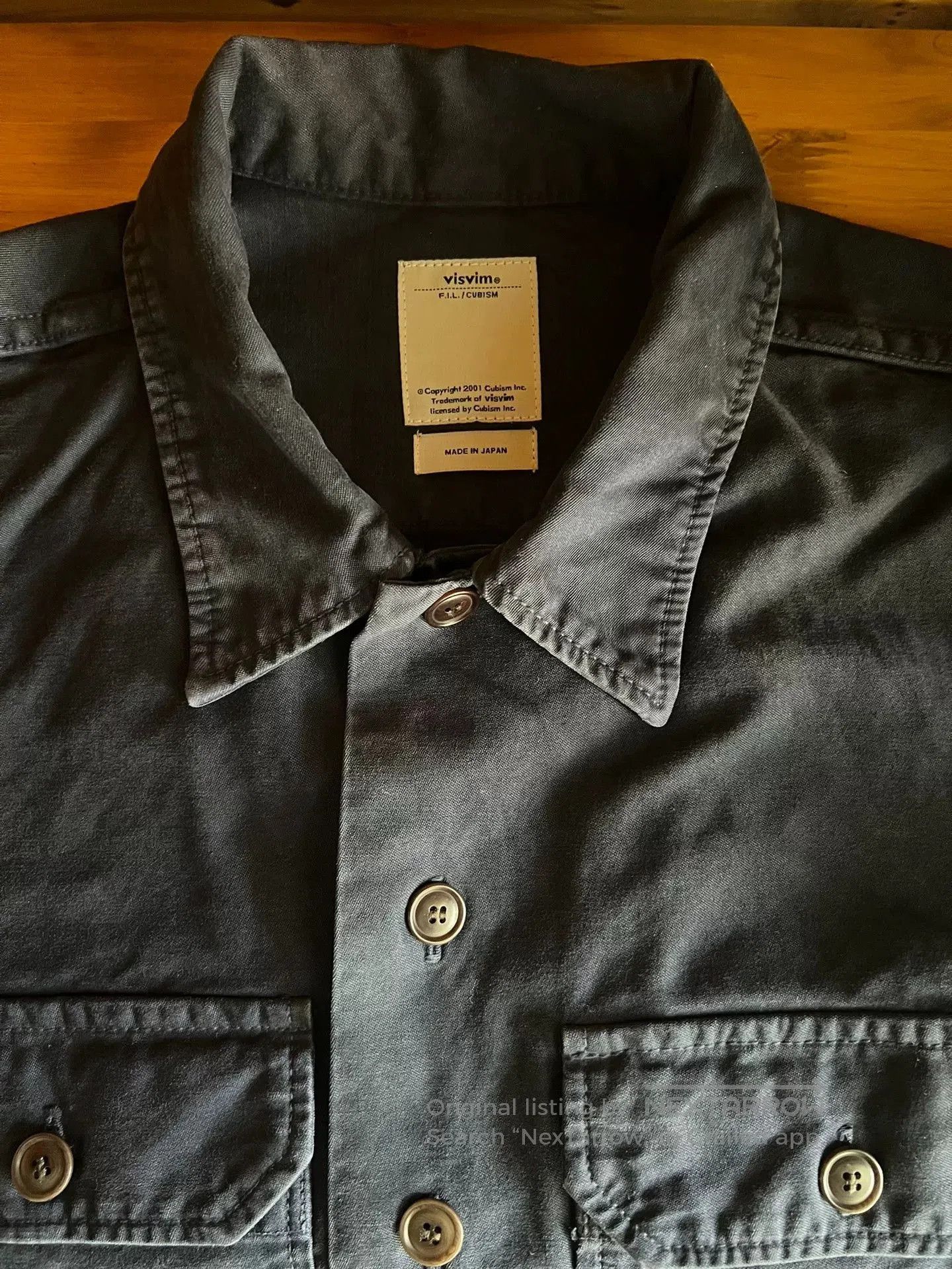 Visvim visvim blue dye vintage work shirt. Size US M / EU 48-50 / 2 - 8 Thumbnail