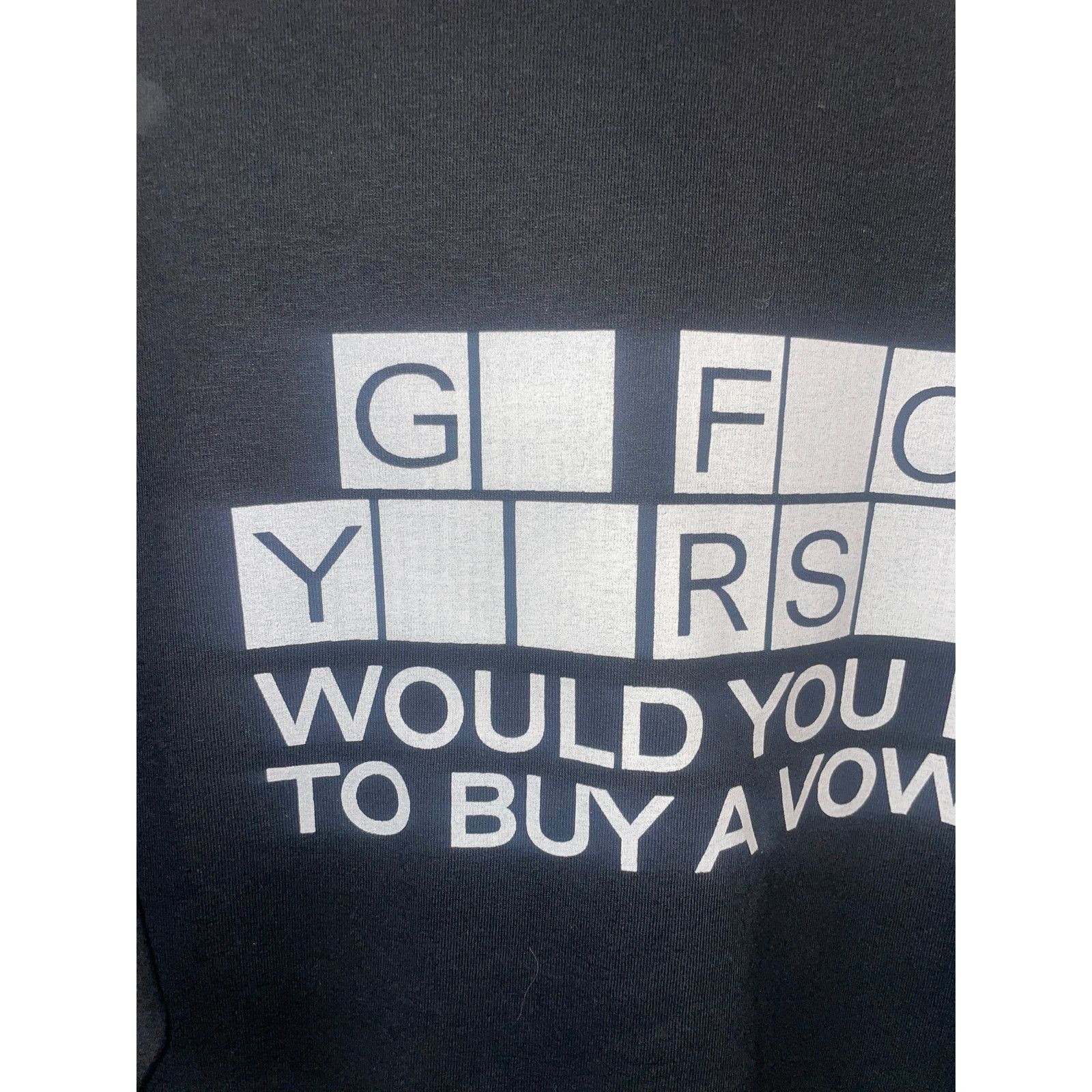 Gildan Y2K Go F Yourself Would You Like To Buy A Vowel Joke Shirt 2 Size US XXL / EU 58 / 5 - 2 Thumbnail