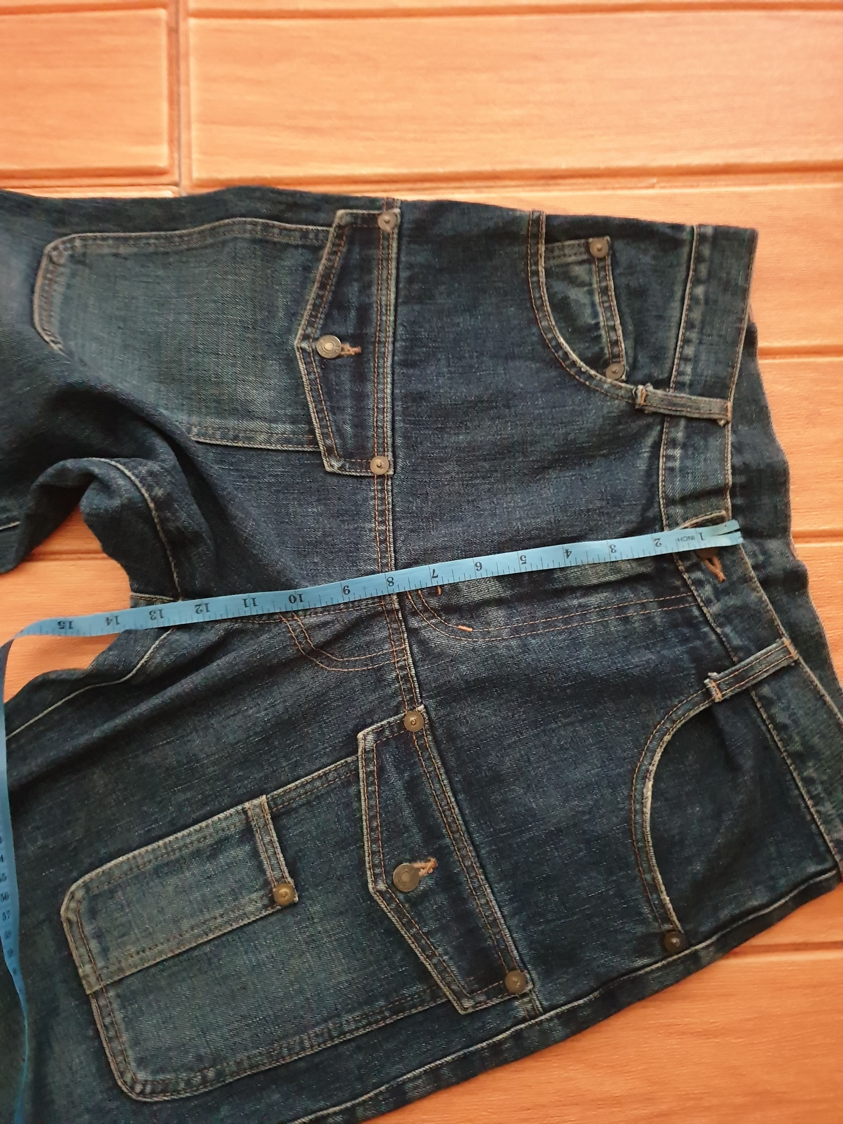 Issey Miyake 💥Frapbois Issey Miyake Japanese brand denim pant Size US 31 - 12 Thumbnail