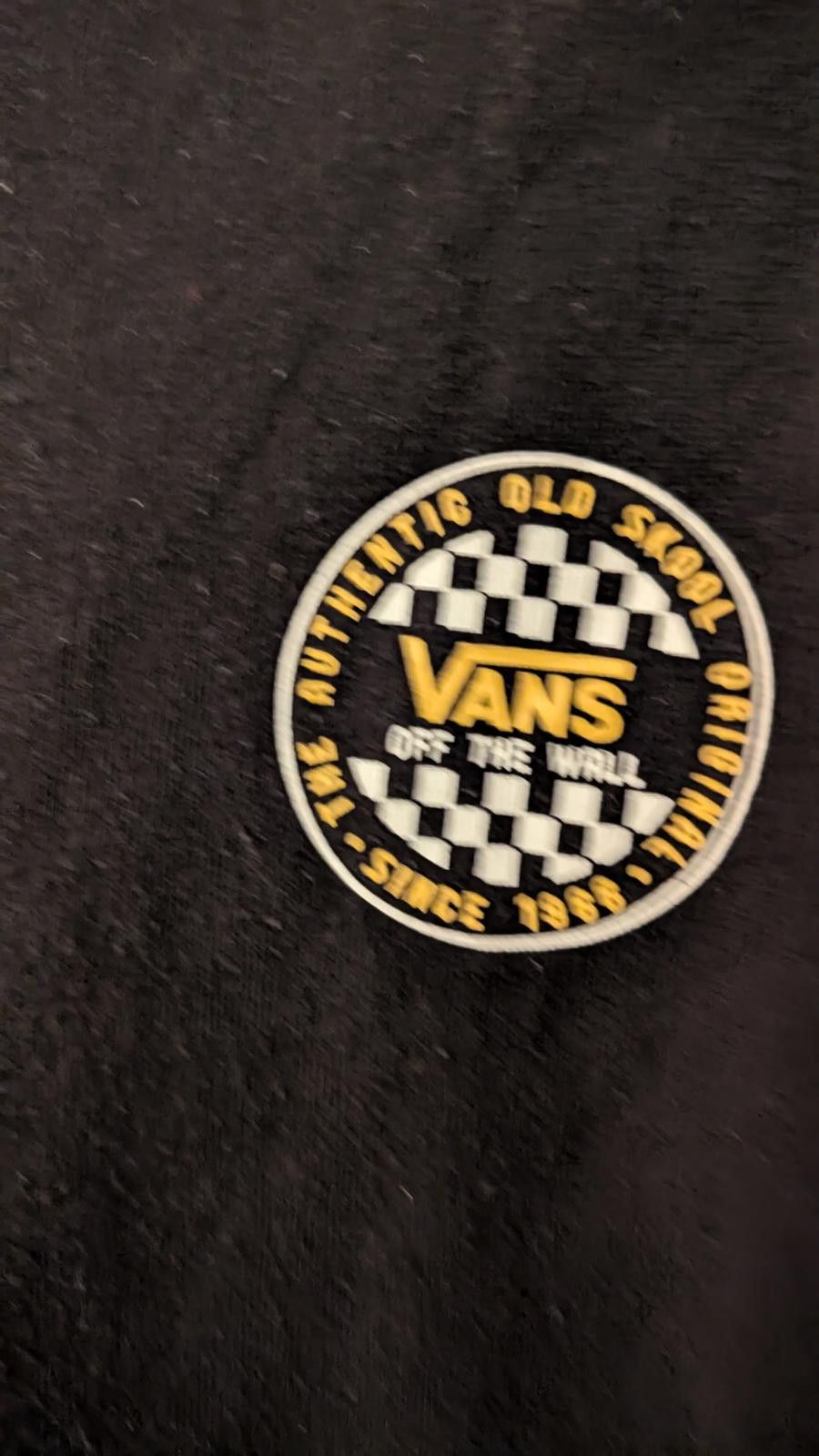 Vans Vans Authentic Old Skool Hoodie Black Checker Logo woman XL Size XL / US 12-14 / IT 48-50 - 2 Thumbnail