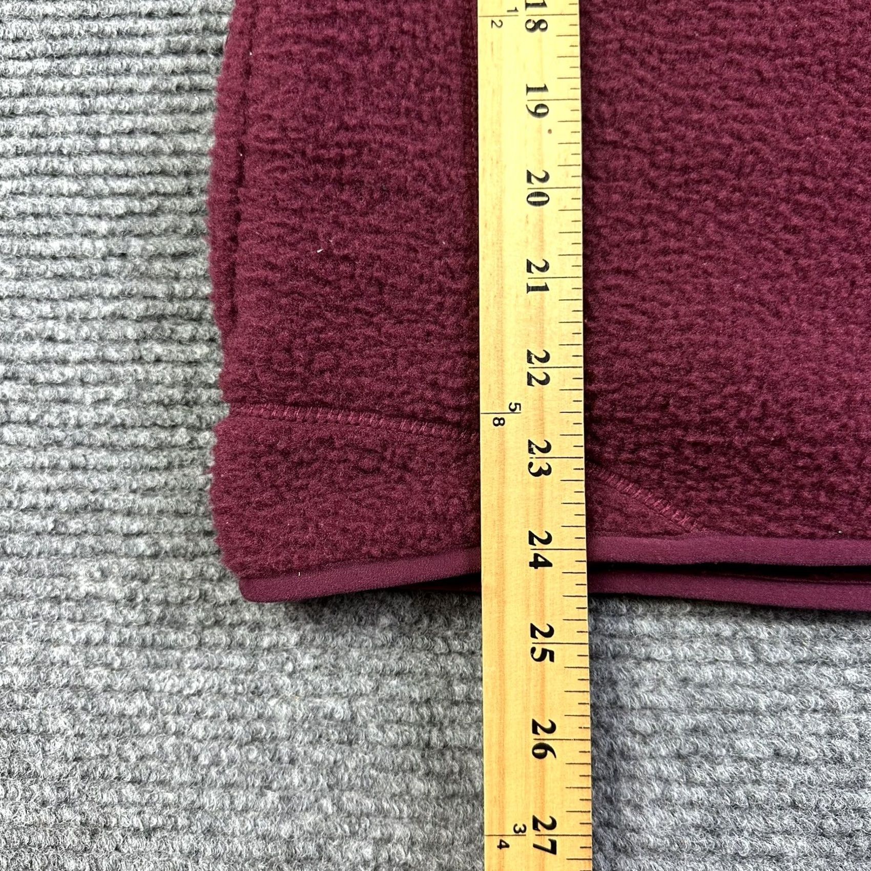 Avalanche VINTAGE Avalanche Fleece Jacket Women’s S 1/4 Zip Pullover With Pockets Purple/Burgundy Logo C Fleece Jacket Womens Size S / US 4 / IT 40 - 5 Thumbnail