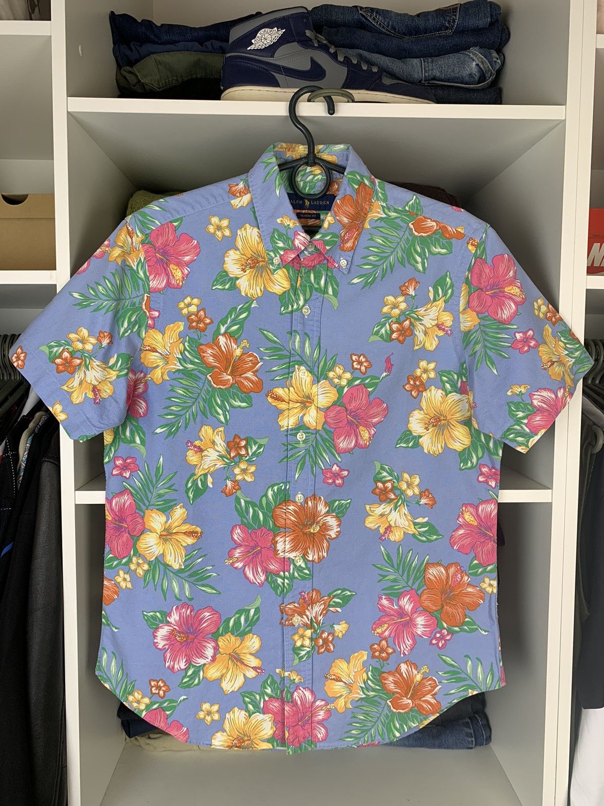 Polo Ralph Lauren Polo Ralph Lauren Floral Short Sleeve Button Up Shirt Size US S / EU 44-46 / 1 - 1 Thumbnail