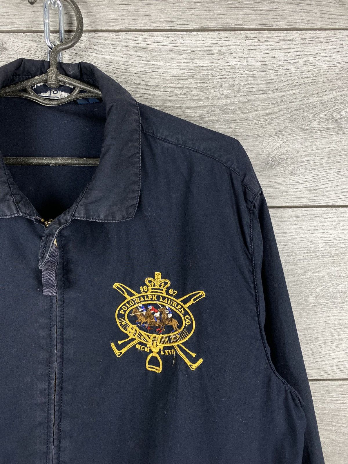 Polo Ralph Lauren Mens Vintage Polo Ralph Lauren Cotton Zip Light Jacket Size US S / EU 44-46 / 1 - 3 Thumbnail