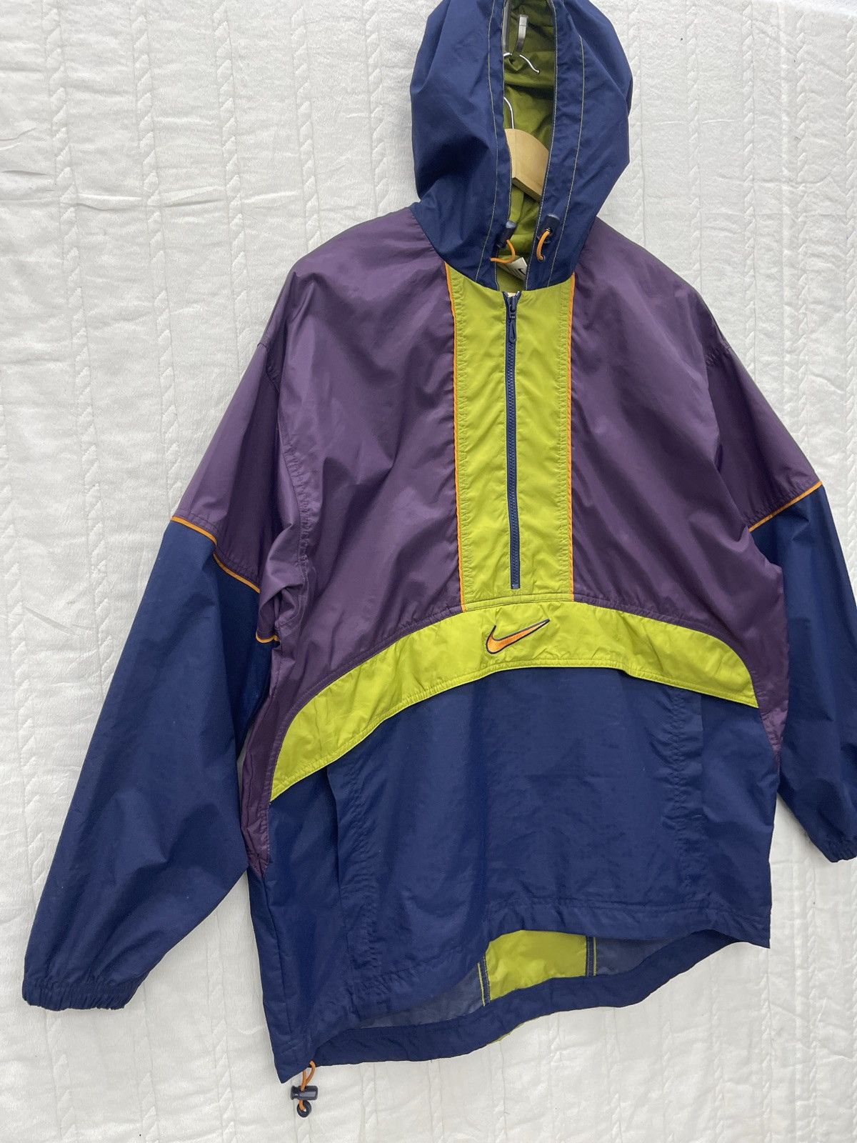 Nike STEALS🔥VTG NIKE ANORAK HOODIE Size US L / EU 52-54 / 3 - 2 Thumbnail