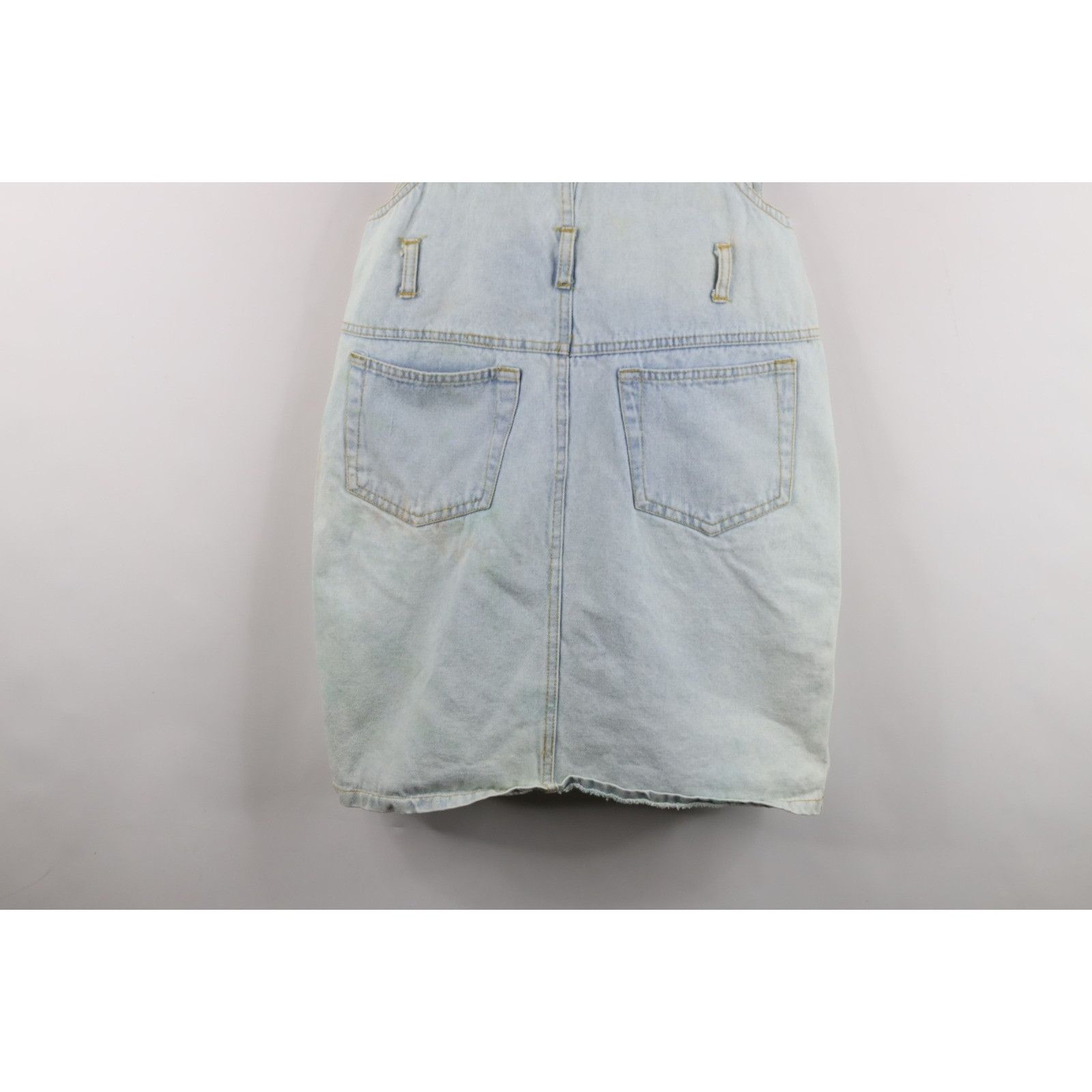 navy blue dress for baby girl 90s Denim Overall Dress main image 0