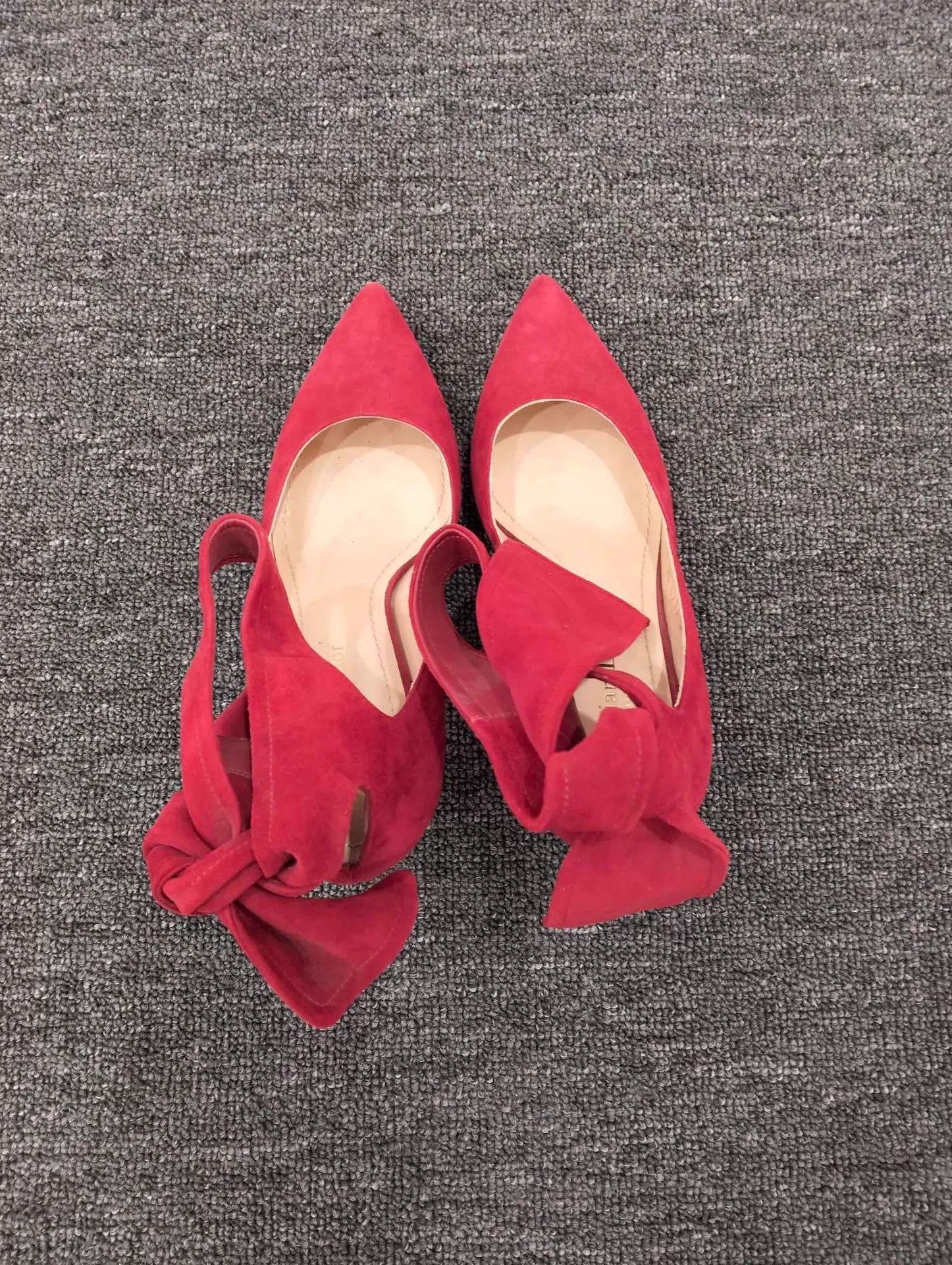 Dior DIOR red pointed toe heels size 37 Size US 6 / IT 36 - 7 Thumbnail