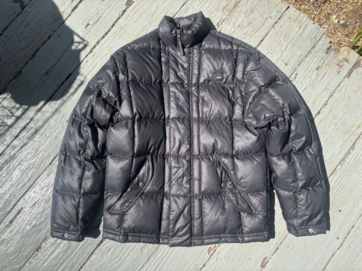 Nike 🎬 VINTAGE NIKE MINI LOGO DRILL DOWN PUFFER JACKET 90’S Size US M / EU 48-50 / 2 - 10 Thumbnail