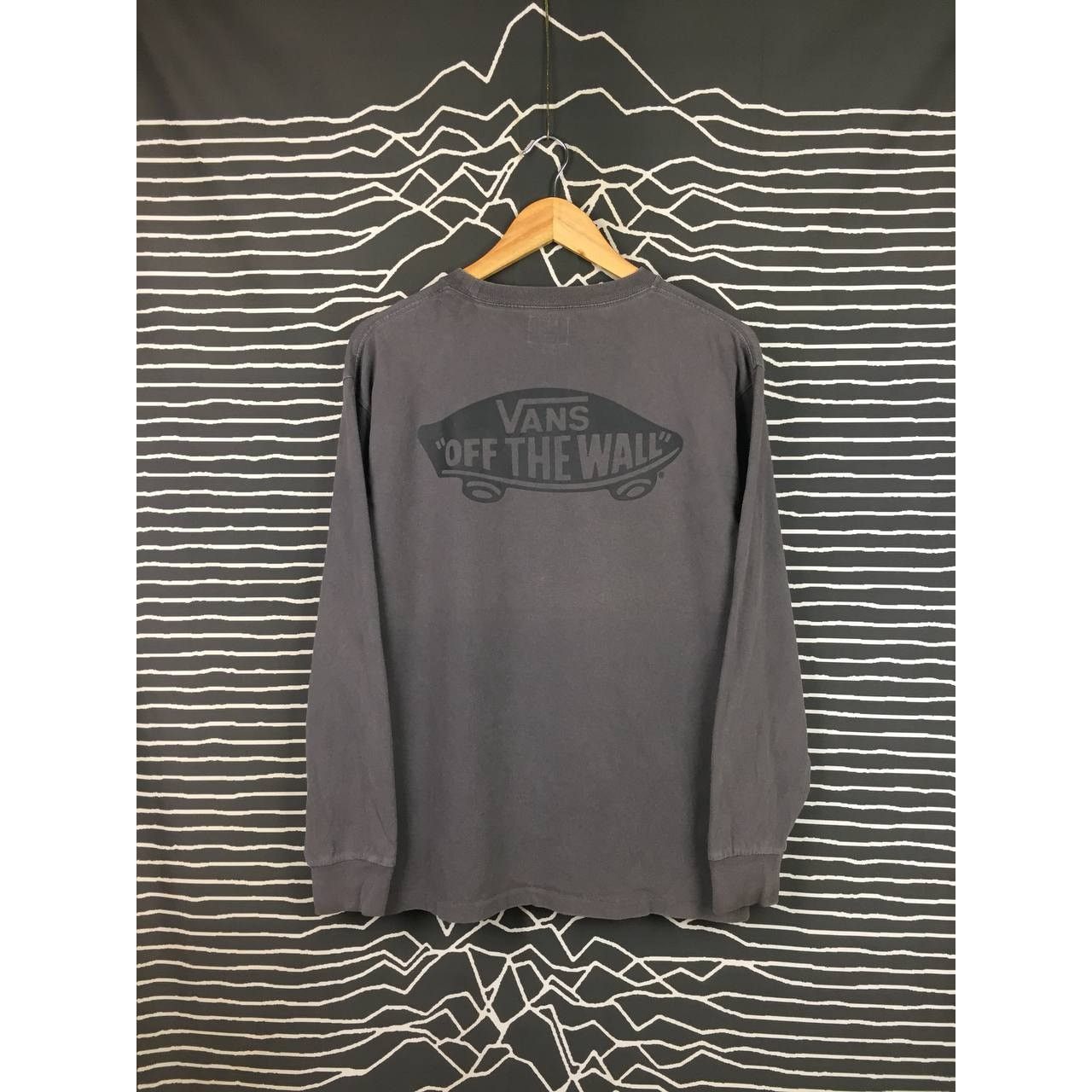 Vans × Vintage Vans Off The Wall Big Logo Long Sleeve Skate tee Size US M / EU 48-50 / 2 - 2 Thumbnail