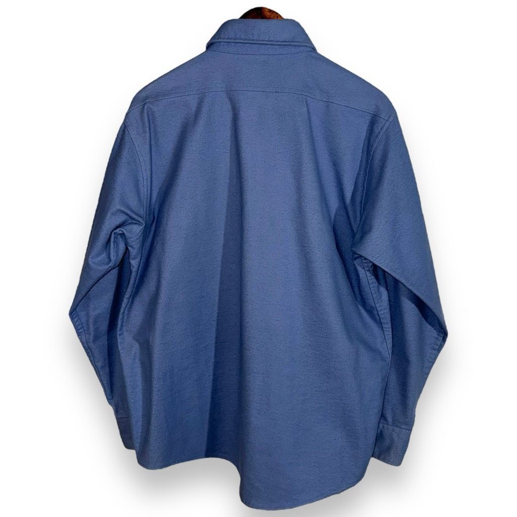 Other 60s Dunn’s Sky Blue Made in USA Chamois Flannel Sport Shirt Size US L / EU 52-54 / 3 - 9 Thumbnail
