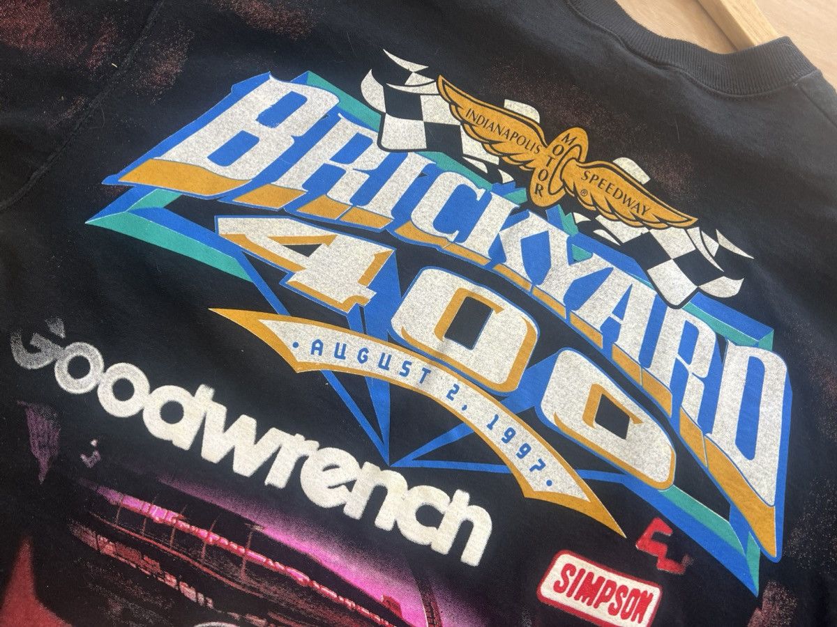 NASCAR Vintage 1997 nascar dale earnhardt brickyard 400 shirt Size US XL / EU 56 / 4 - 7 Thumbnail