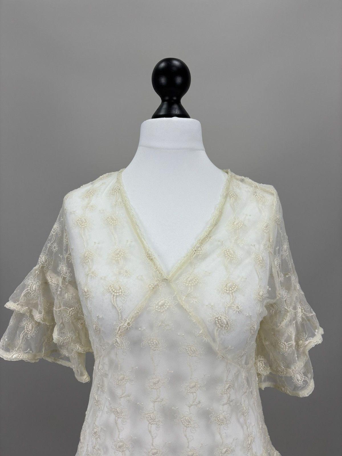 Allsaints Womens blouse AllSaints Size 38 Color Beige Size XS / US 0-2 / IT 36-38 - 3 Thumbnail