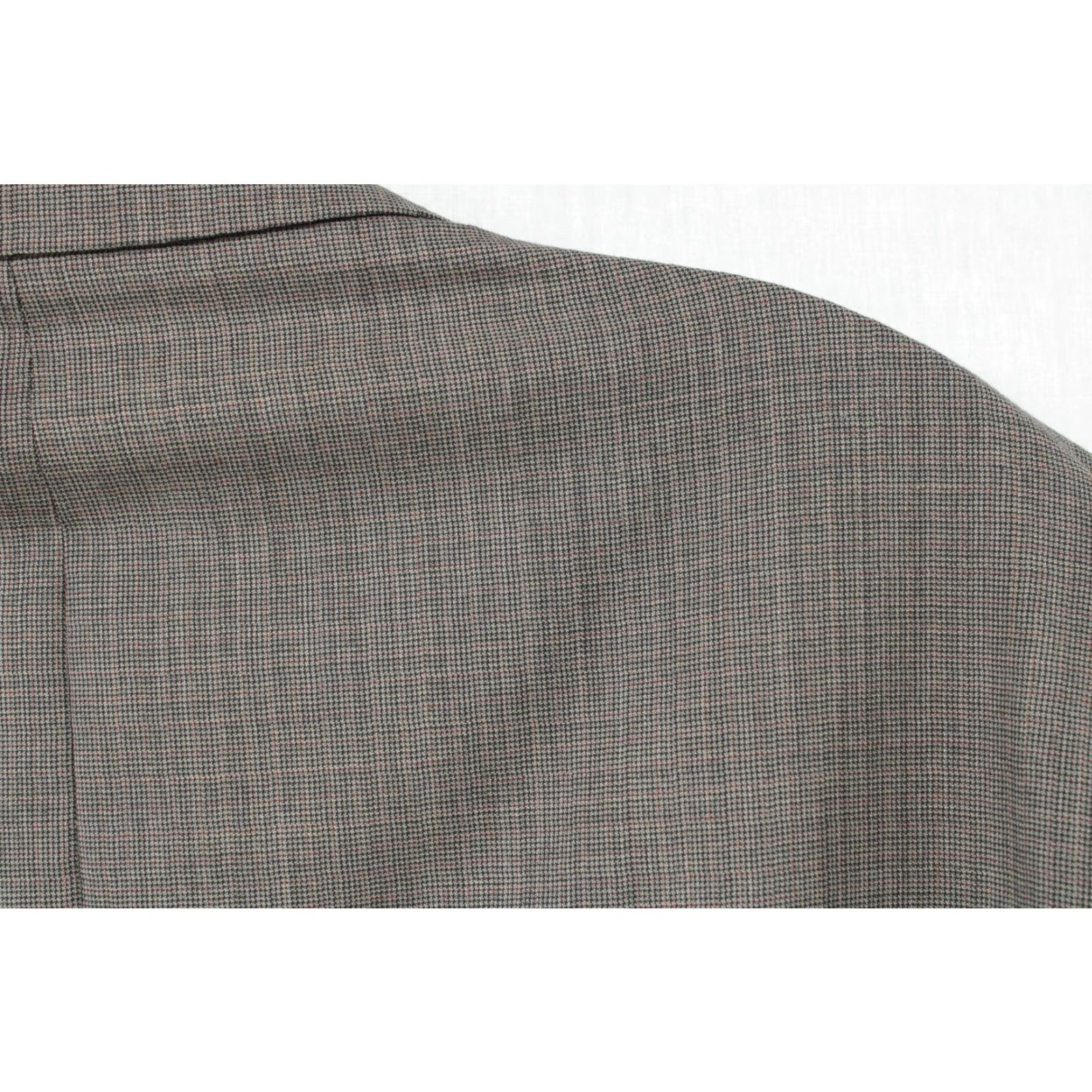 Jos. A. Bank VINTAGE Jos. A. Bank Blazer Men's 50R Gray Micro Houndstooth Preppy Regencycore Boss Shirt Size 50R - 5 Thumbnail