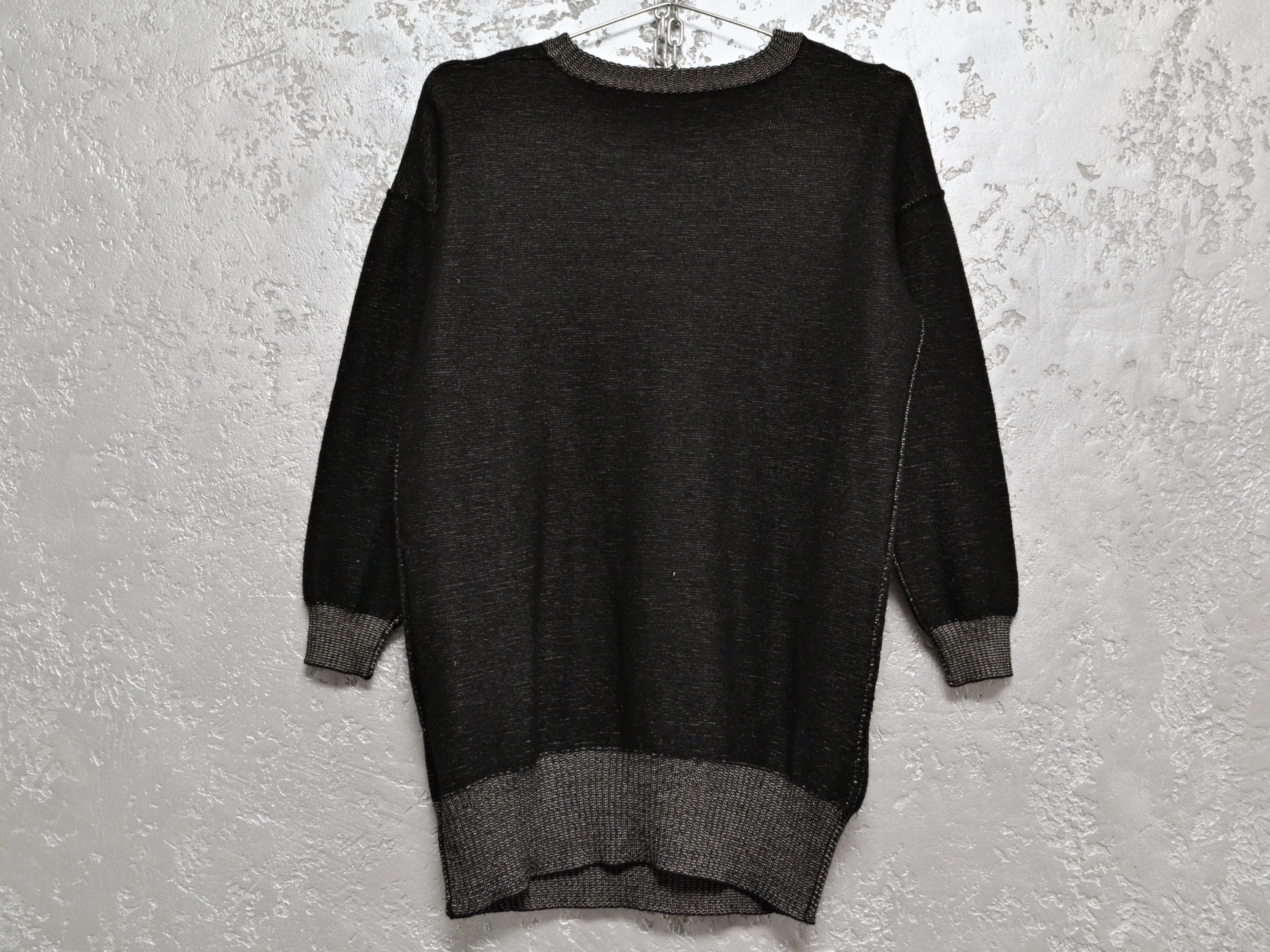 Diesel Diesel Women’s Black Wool Pattern Knit Sweater Size S / US 4 / IT 40 - 3 Thumbnail