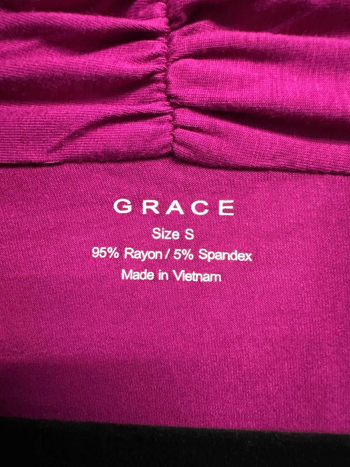 Grateful Dead Grace Small Pomegranate Tea Cut and Sew Knits Top Size S / US 4 / IT 40 - 2 Thumbnail