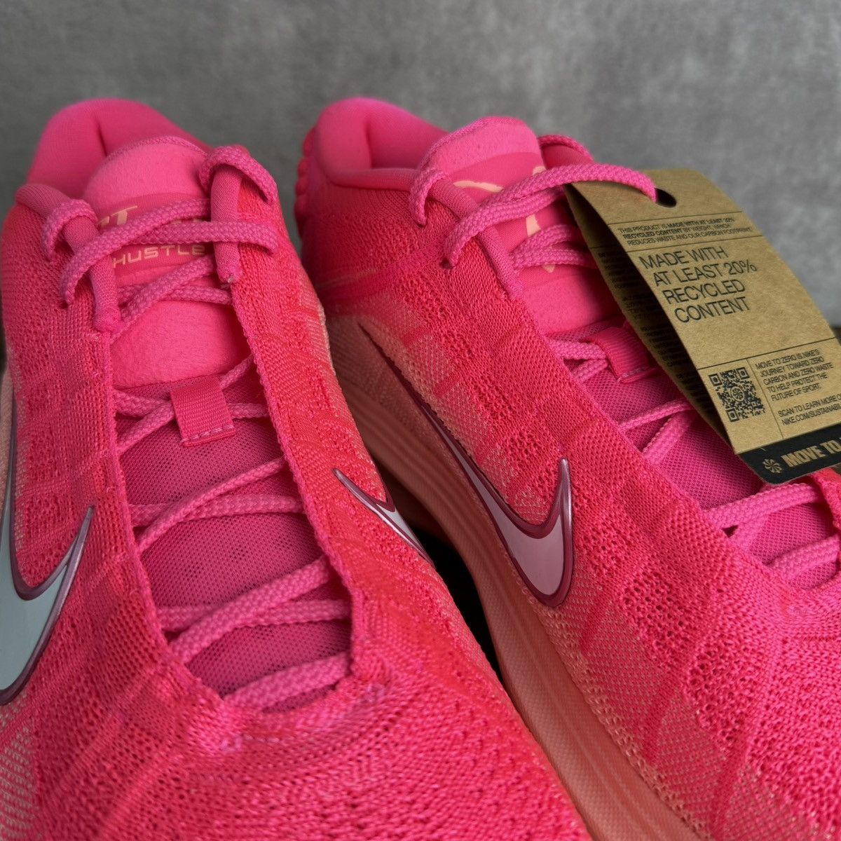Nike NEW Nike Air Zoom GT Hustle 3 Think Pink Kay Yow HQ4996-600 Size US 15 / EU 48 - 6 Thumbnail
