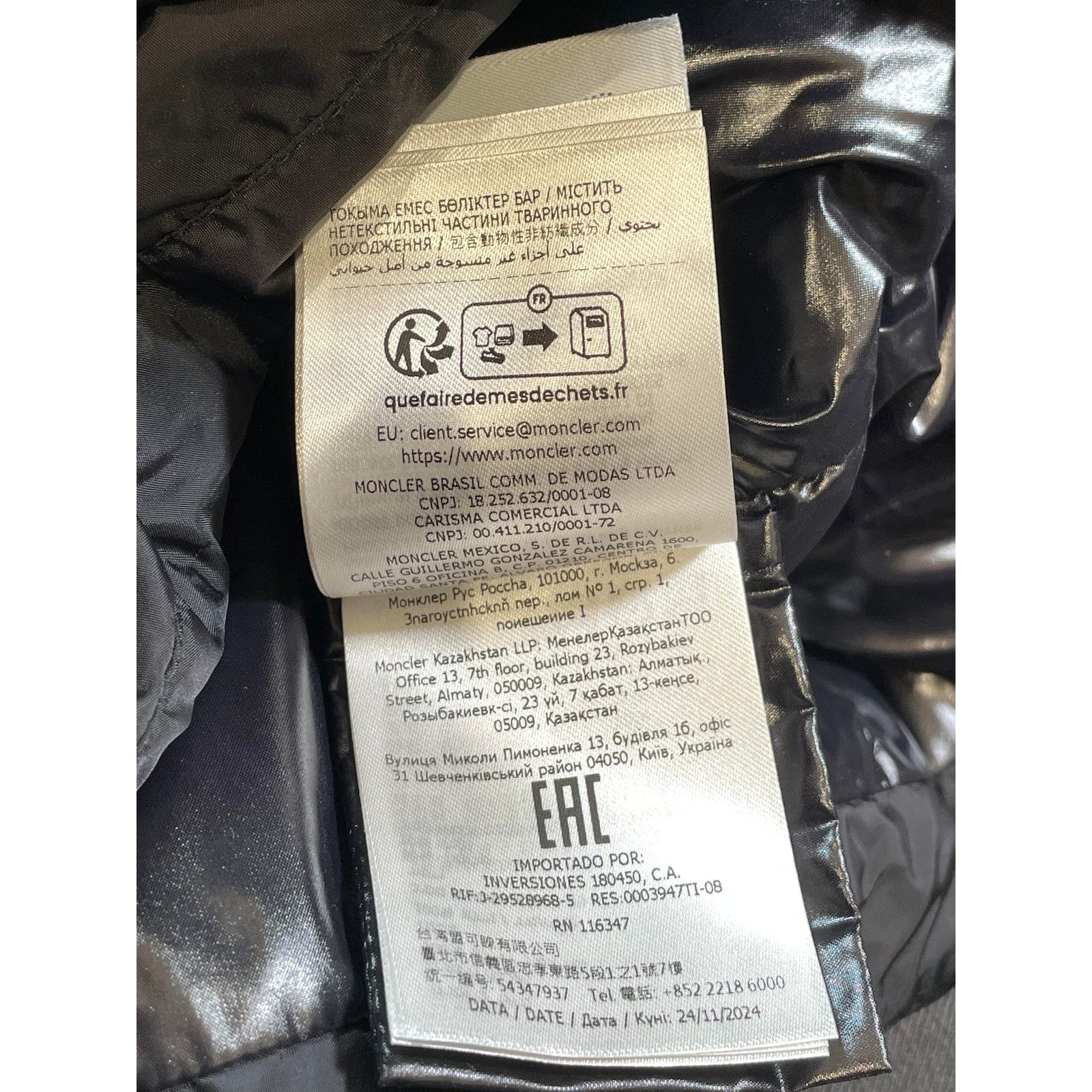 Moncler Moncler Montcla (3) Black Puffer Jacket Size US M / EU 48-50 / 2 - 11 Thumbnail