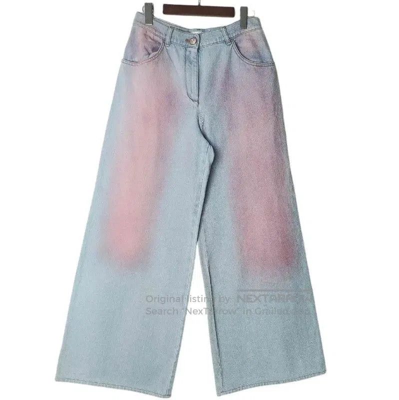 Chanel Chanel Color-Blocked Cotton Women's Jeans . Size 23" - 1 Thumbnail