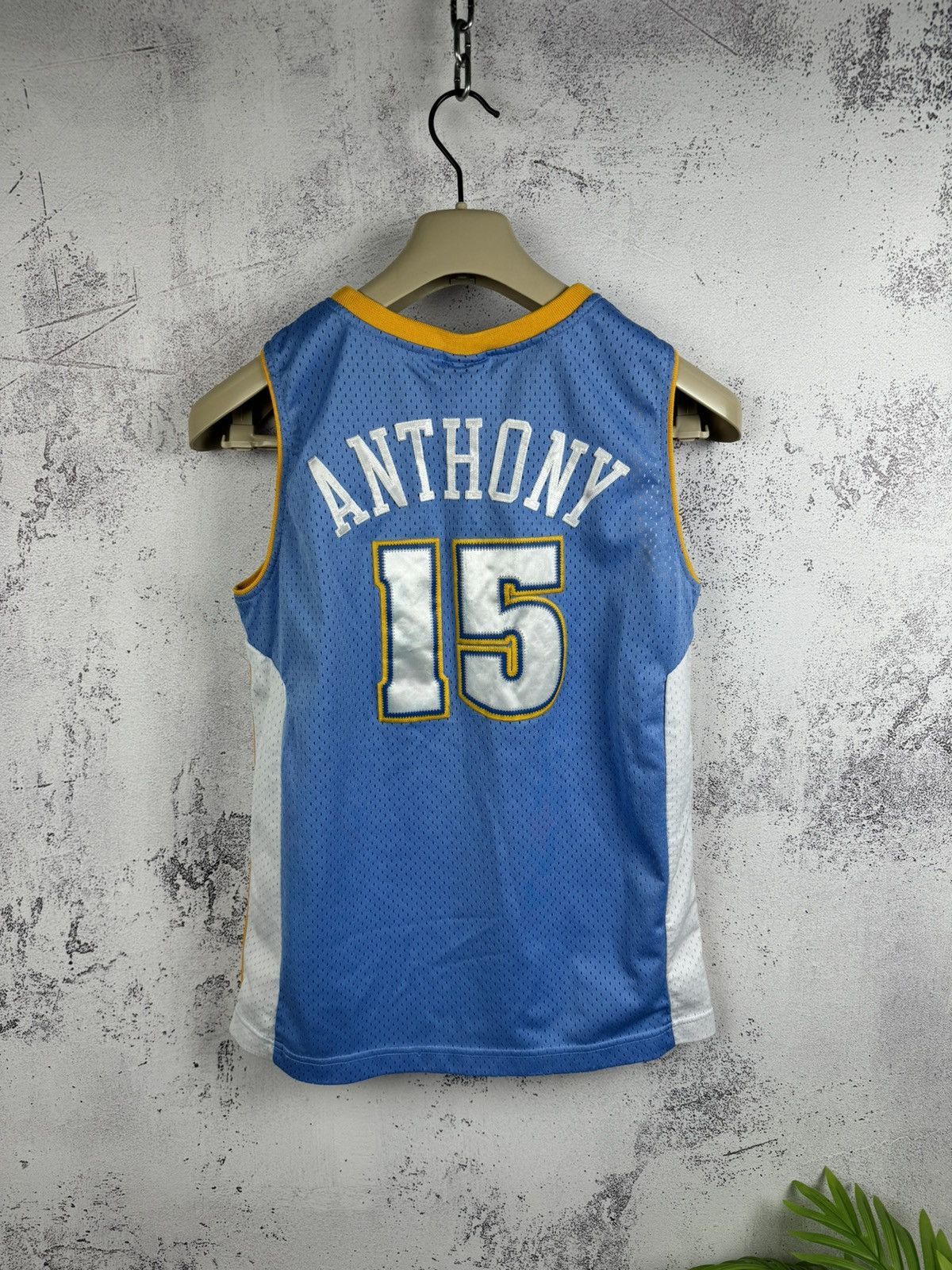 NBA Y2K 2001 TEAM NIKE CARMELO ANTHONY DENVER 15 JERSEY Size US S / EU 44-46 / 1 - 13 Thumbnail