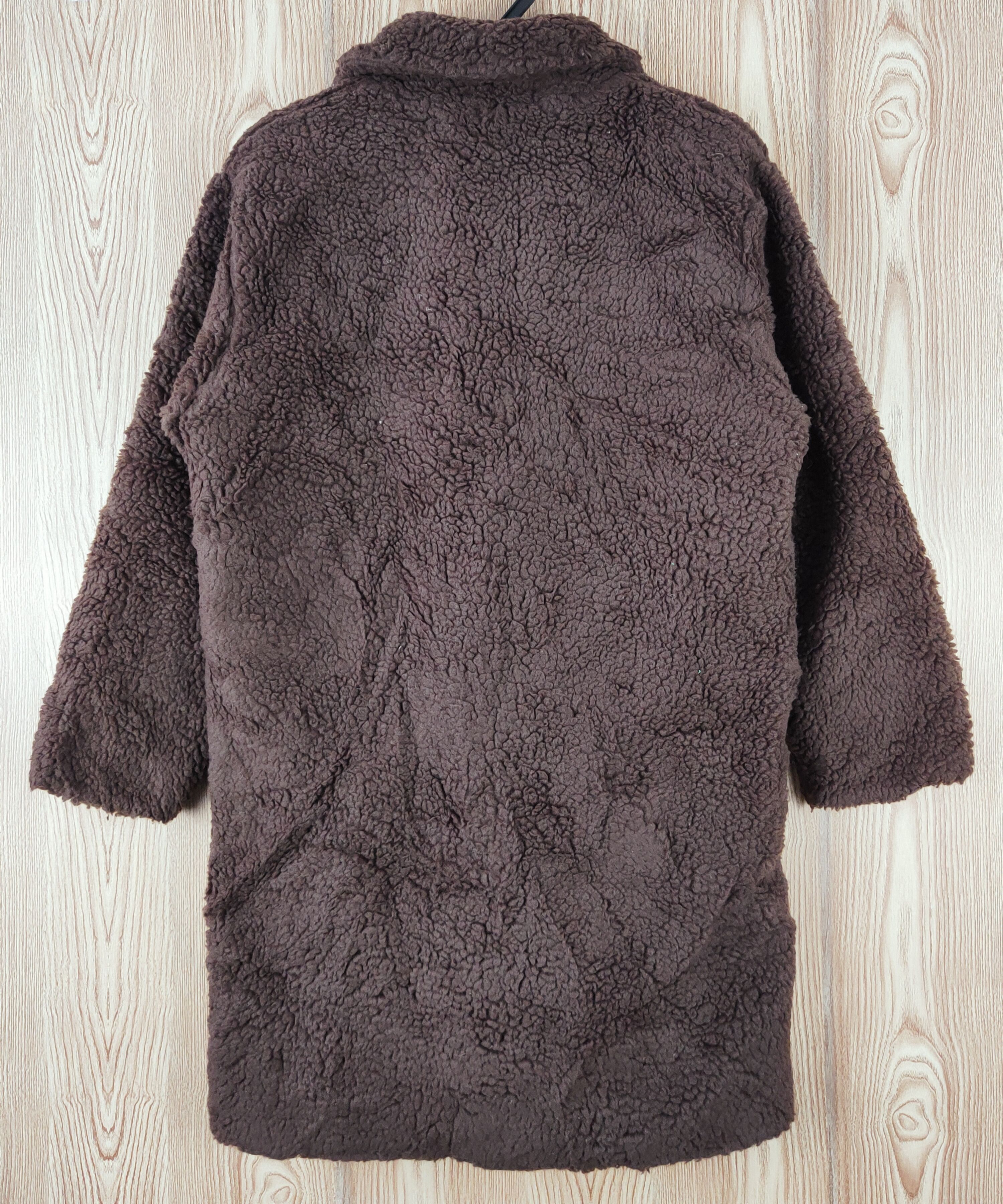 Japanese Brand × Vintage Winter Vintage Have Dark Brown Fur Mohair Duffle Coats Size US L / EU 52-54 / 3 - 7 Thumbnail