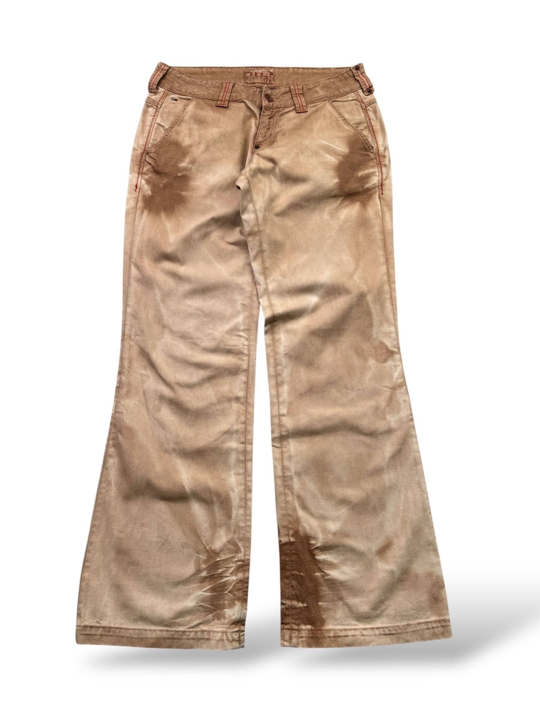 Japanese Brand Vintage Flare Jeans W468(V9) Size US 30 / EU 46 - 1 Thumbnail