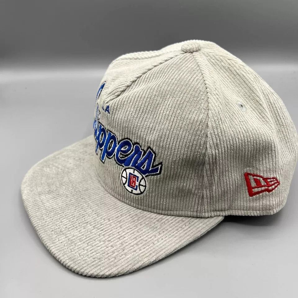 New Era Los Angeles LA Clippers Hat Men Corduroy The Golfer SnapBack Size ONE SIZE - 3 Thumbnail