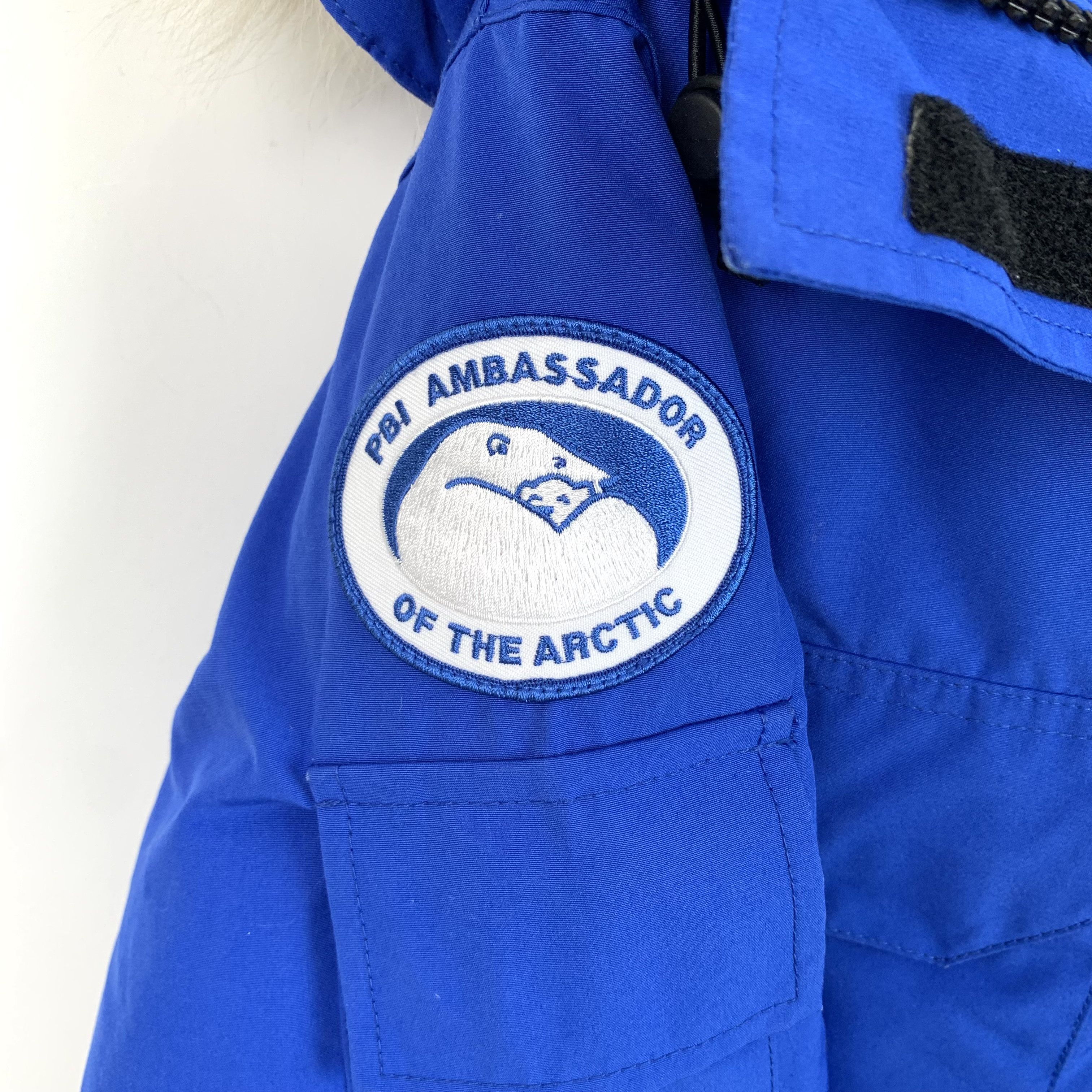 Canada Goose Canada Goose Expedition Fur Hooded Down Jacket Blue (S) Size US S / EU 44-46 / 1 - 5 Thumbnail