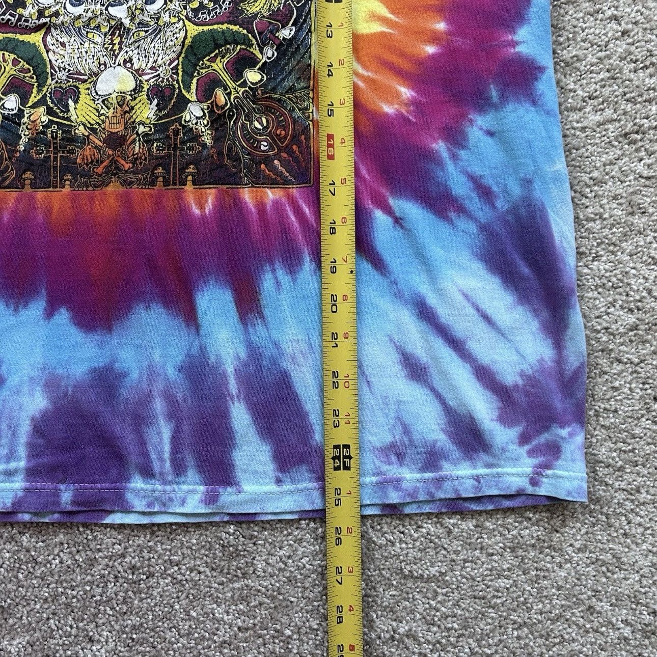 Vintage Vintage Grateful Dead Tie Dye Long Sleeve Shirt Jerry Garcia Size US XL / EU 56 / 4 - 3 Thumbnail