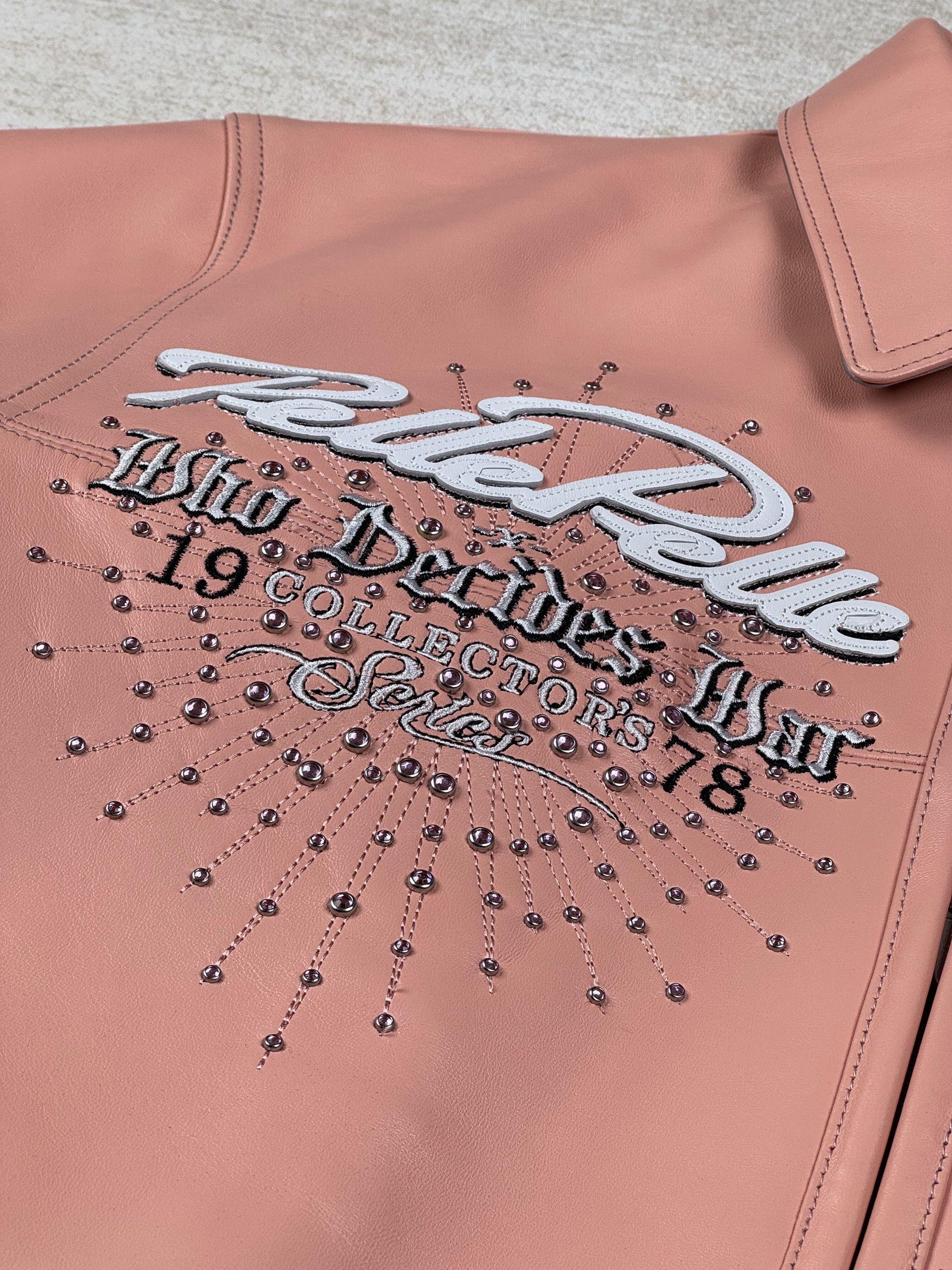 Who Decides War WDW x PP 'GREATEST OF ALL TIME' GENUINE LEATHER JACKET Size US S / EU 44-46 / 1 - 9 Thumbnail