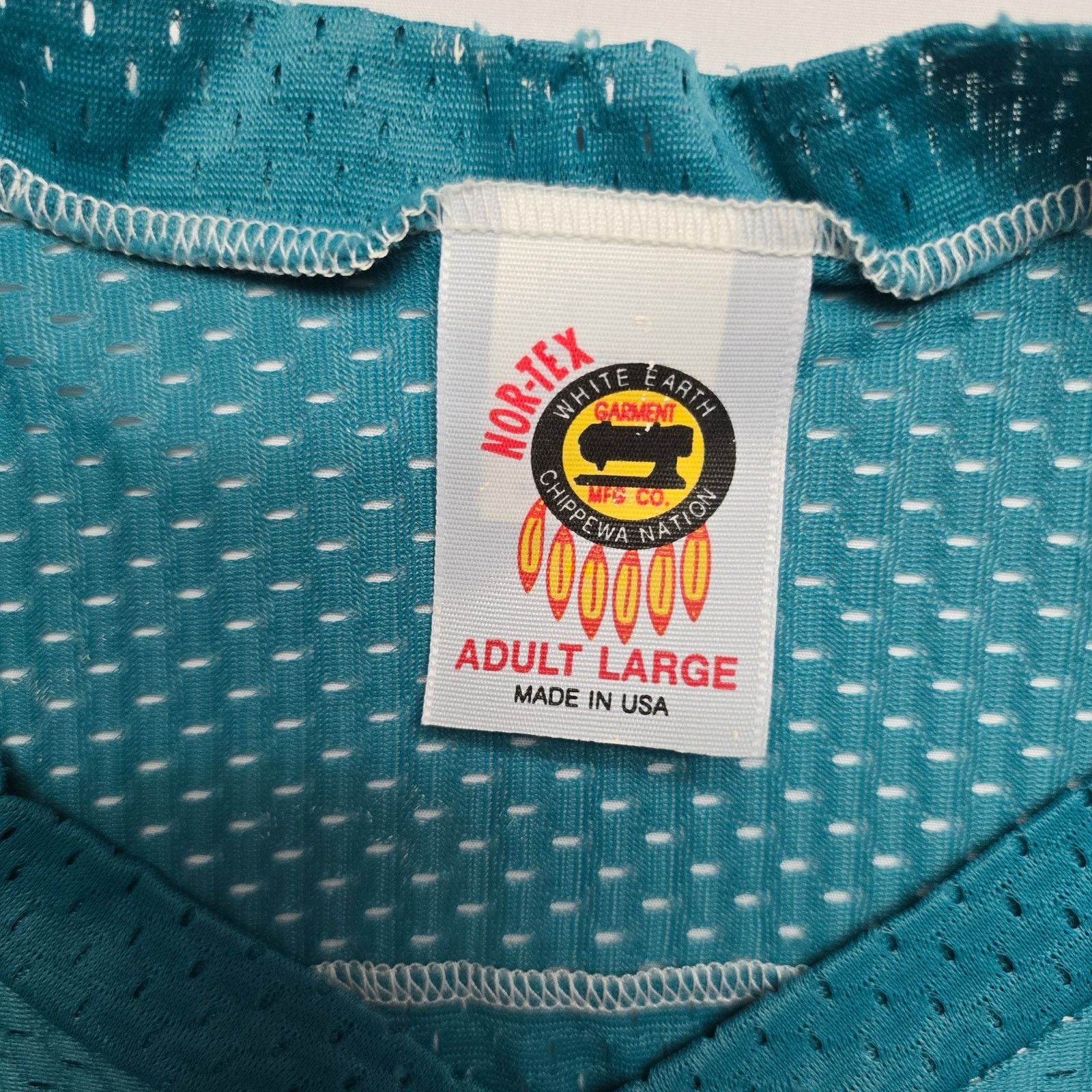 Vintage Vintage Hockey School Jersey Soft 100% Nylon Blue Large Top Size US XL / EU 56 / 4 - 5 Thumbnail