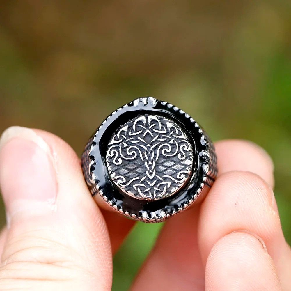 Jewelry Tree Of Life Ring Streetwear Jewelry Fashion Gift Size ONE SIZE - 1 Thumbnail