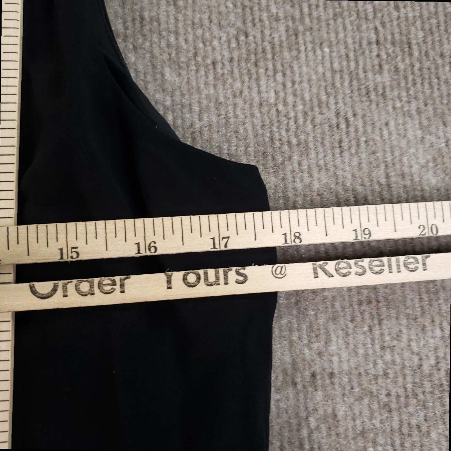 Eileen Fisher Eileen Fisher Black Shift Dress Womens Small Short Sleeveless Lined Size S / US 4 / IT 40 - 3 Thumbnail