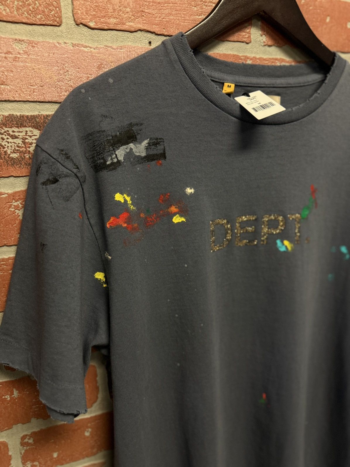 Gallery Dept. Gallery Dept. Paint Splatter Glitter Tee RARE Size M (NEW) Size US M / EU 48-50 / 2 - 4 Thumbnail
