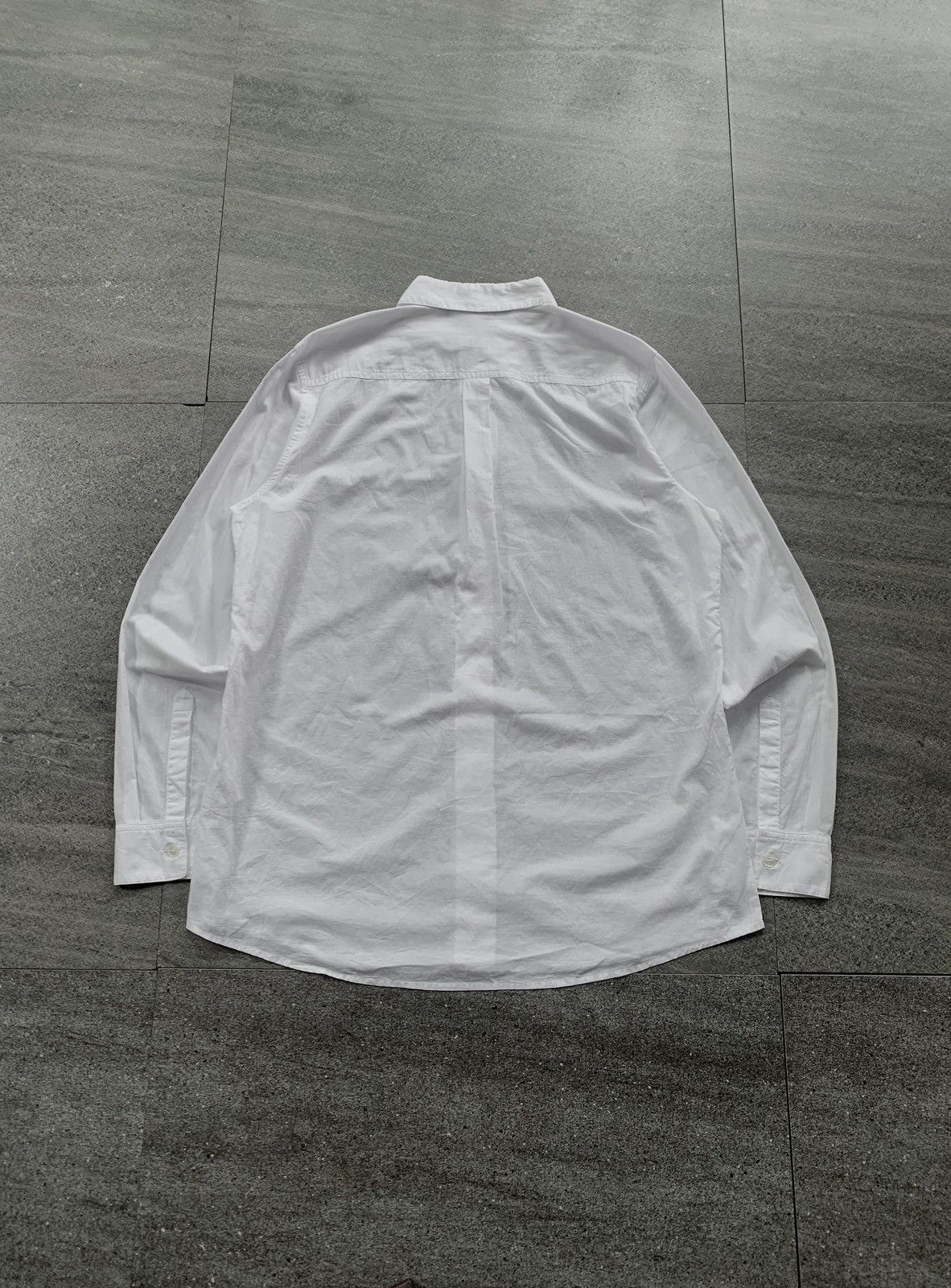 Yohji Yamamoto FREE TAX! Ys Basic White Ls Shirt Size US S / EU 44-46 / 1 - 5 Thumbnail
