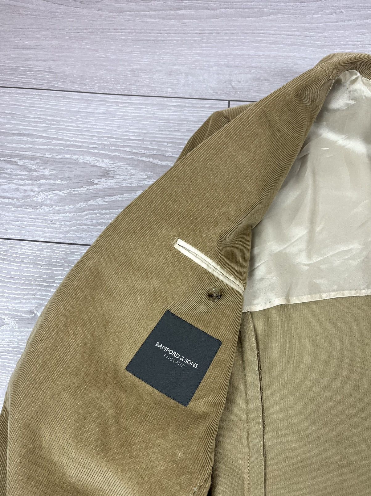Loro Piana Bamford&Sons England Loro Piana Cashpima Velvet Blazer Size 48R - 14 Thumbnail