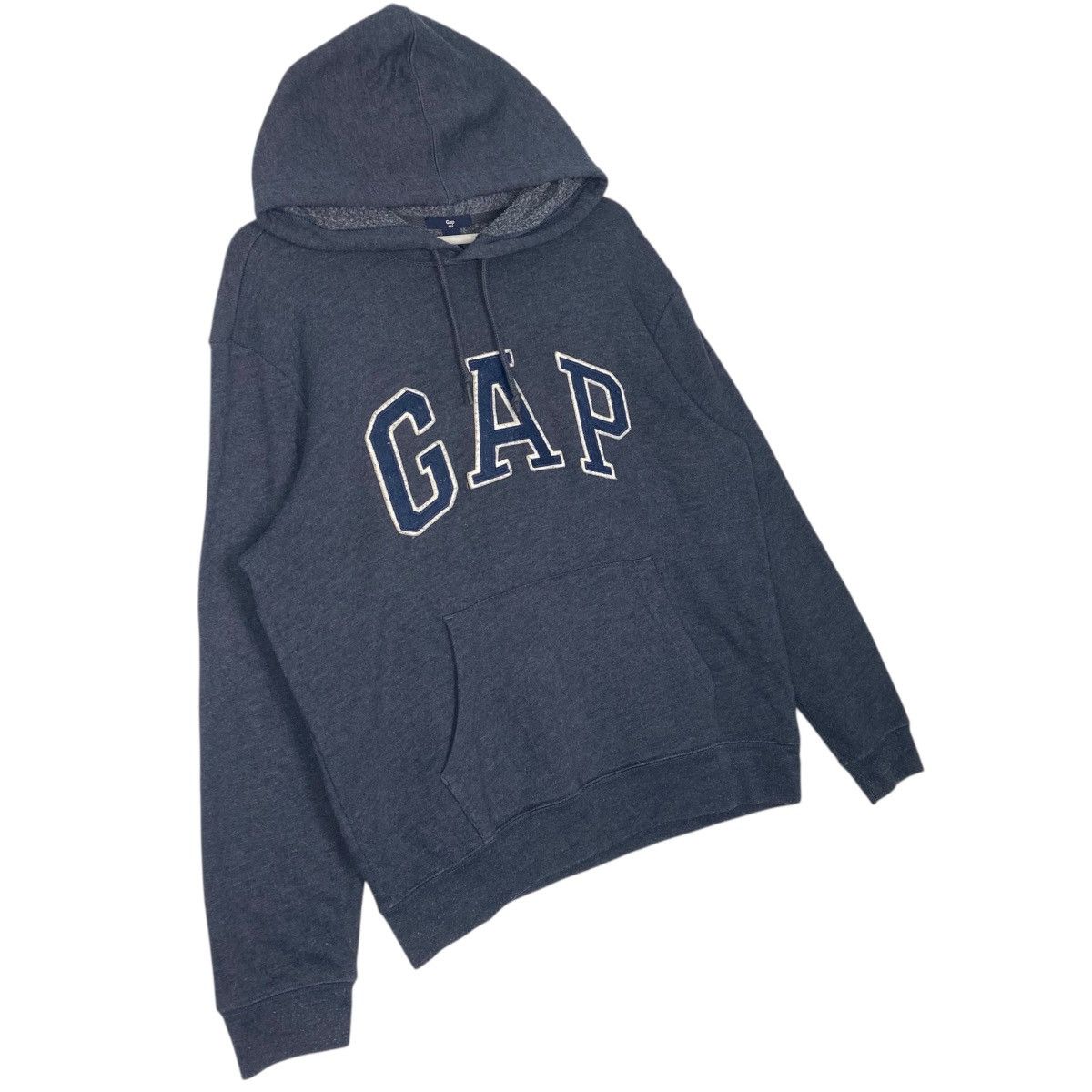 Vintage Vintage Gap Hoodie Big Logo Sweater Blue Pullover Jumper SzM Size US M / EU 48-50 / 2 - 3 Thumbnail