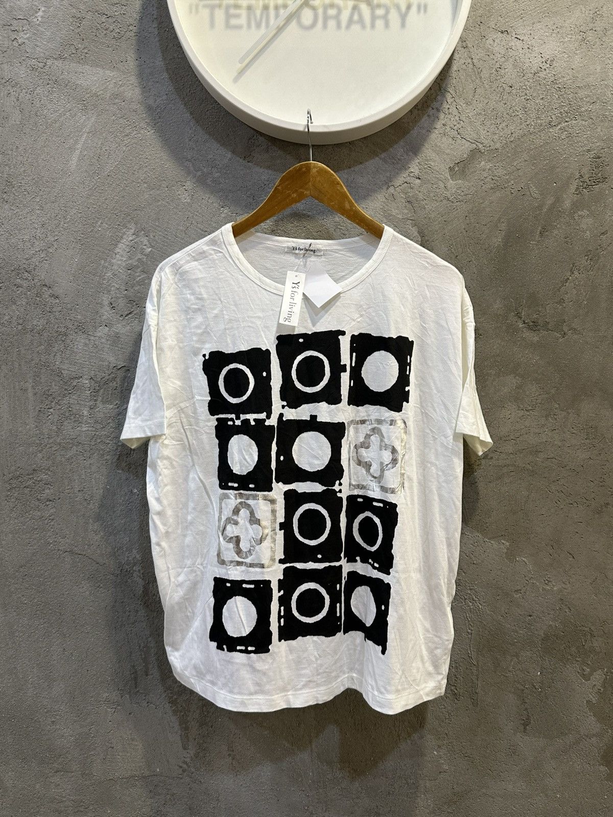 Yohji Yamamoto Yohji Yamamoto Y’s For Living Art Boxy Shirt (NWT) Size US L / EU 52-54 / 3 - 1 Thumbnail