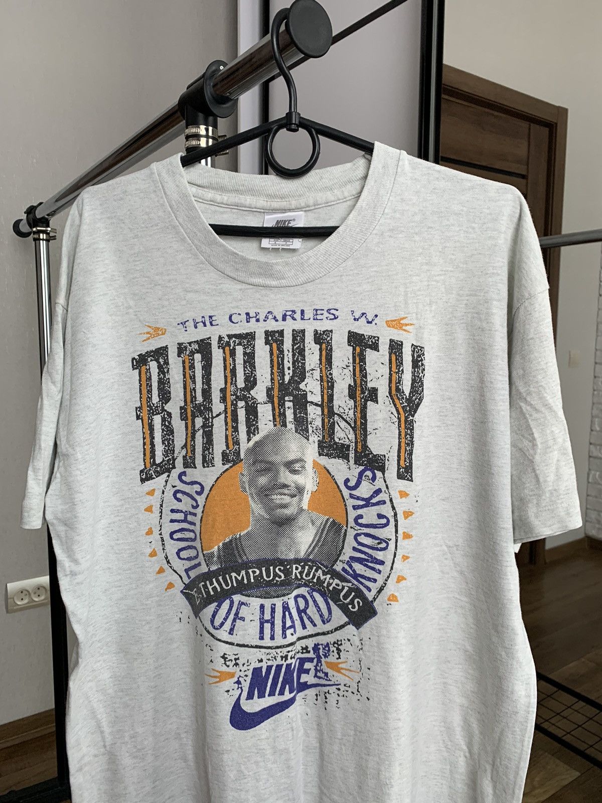 Nike Nike Charles Barkley NBA T-Shirt Vintage 90s Size US L / EU 52-54 / 3 - 3 Thumbnail