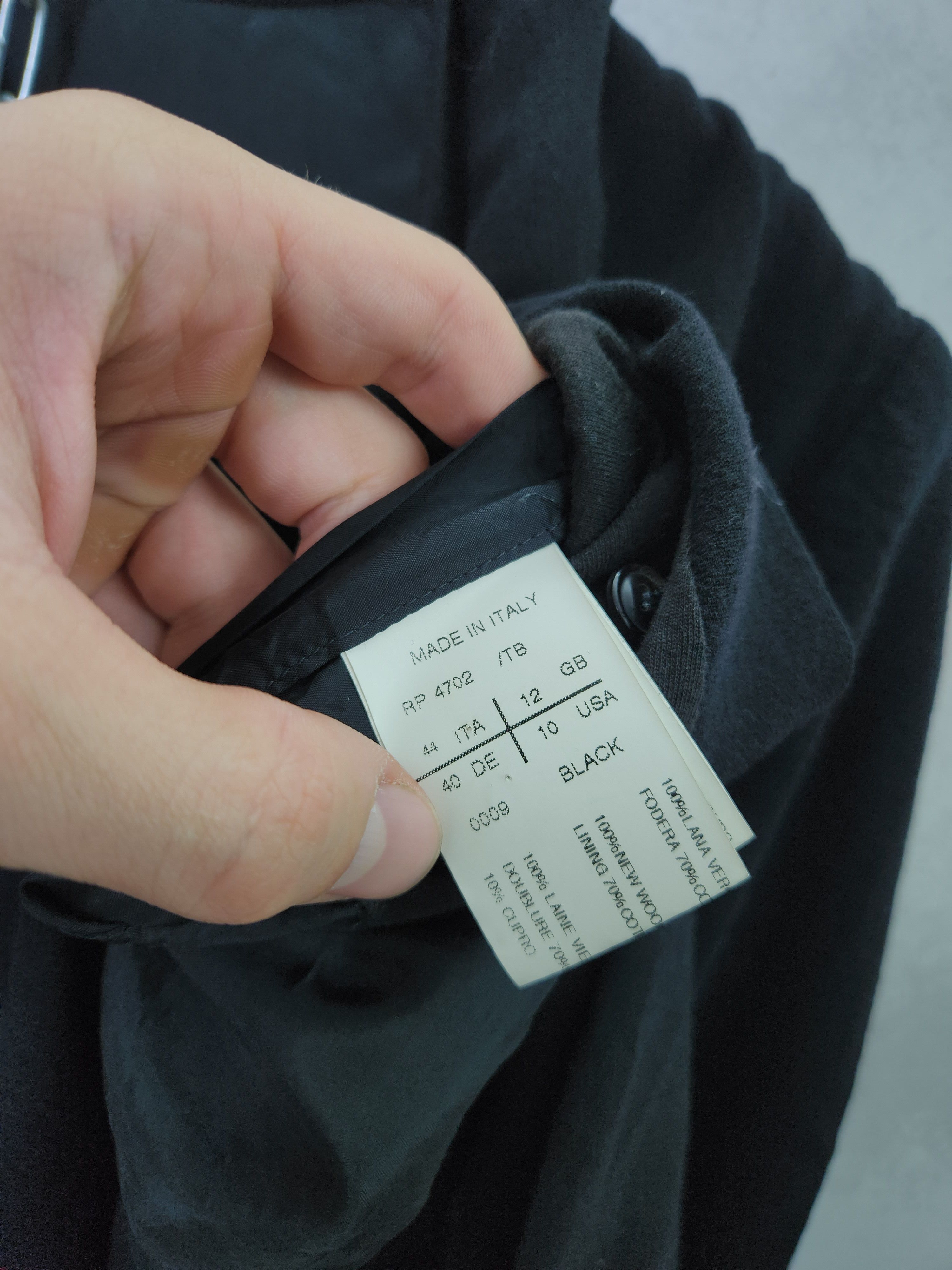 Rick Owens Rick Owens 1 button wool blazer Size L / US 10 / IT 46 - 10 Thumbnail