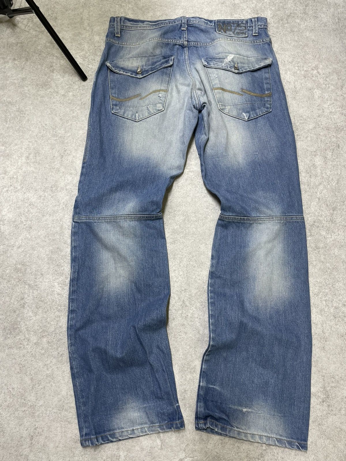 If Six Was Nine × Japanese Brand × Le Grande Bleu (L.G.B.) Flared Denim Jeans – LGB / If Six Was Nine Energy Size US 32 / EU 48 - 10 Thumbnail