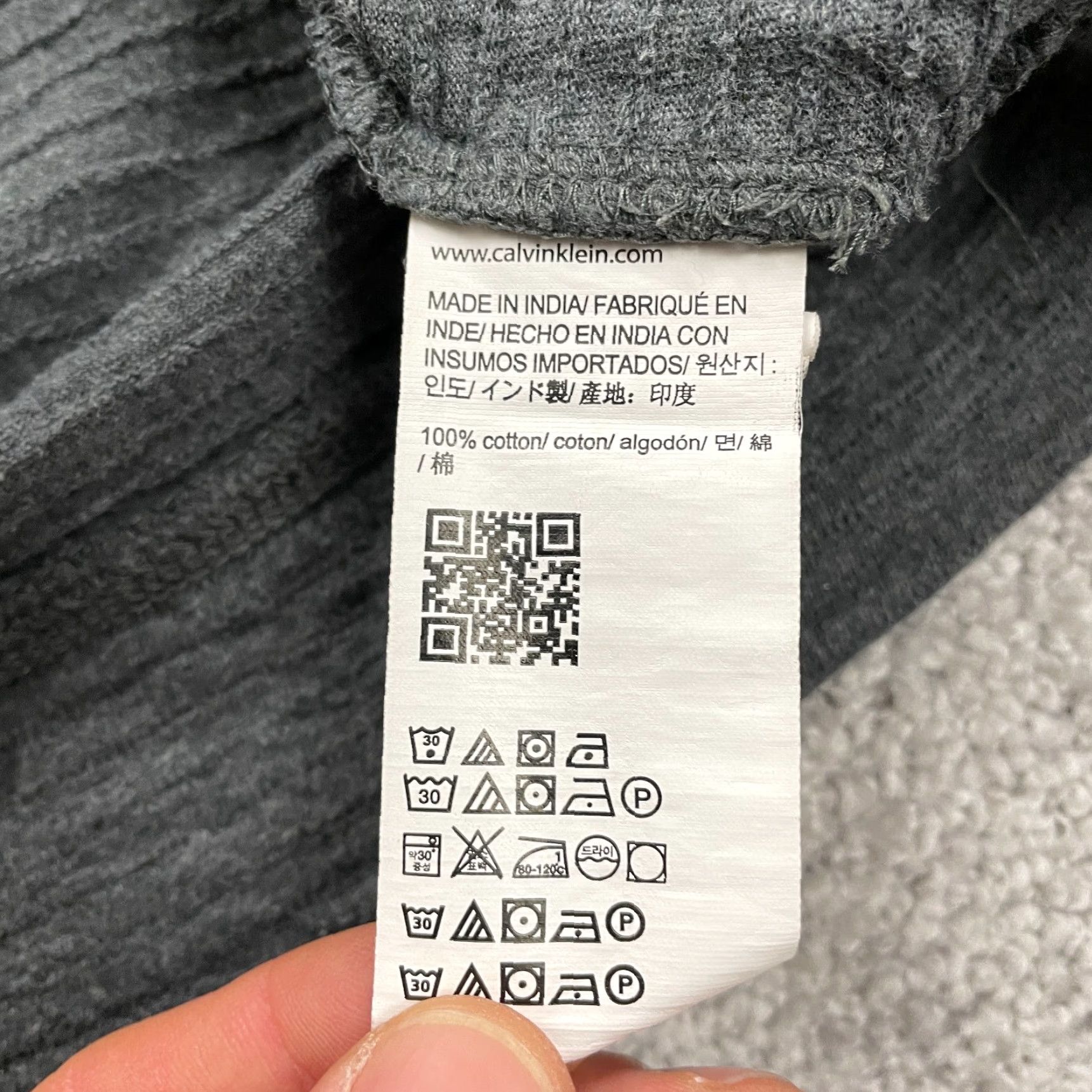 Calvin Klein VINTAGE Calvin Klein Jeans Men's Sweatshirt 1/4 Zip Pullover XL Gray Cotton Mock Neck Casual Active Size US XL / EU 56 / 4 - 7 Thumbnail