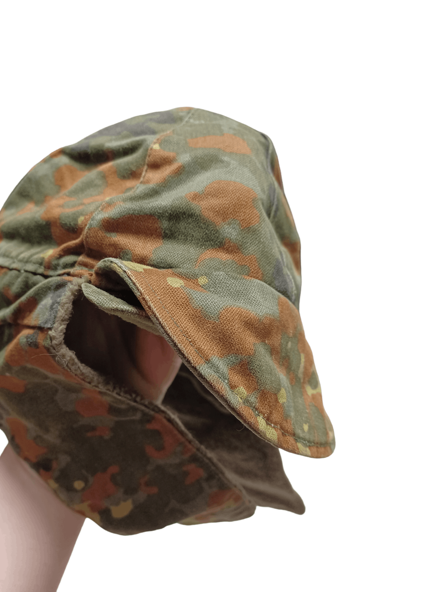 Other Y2K army camo Ushanka fur hat fuzzy vintage hype alt rare Size ONE SIZE - 3 Thumbnail
