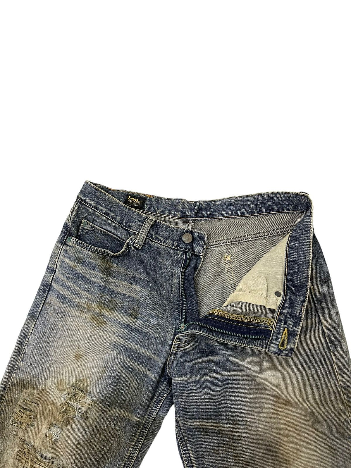 Lee Flare Jeans Lee Japan Dirty Distress Boot Cut 7🟦8 Size US 33 - 11 Thumbnail